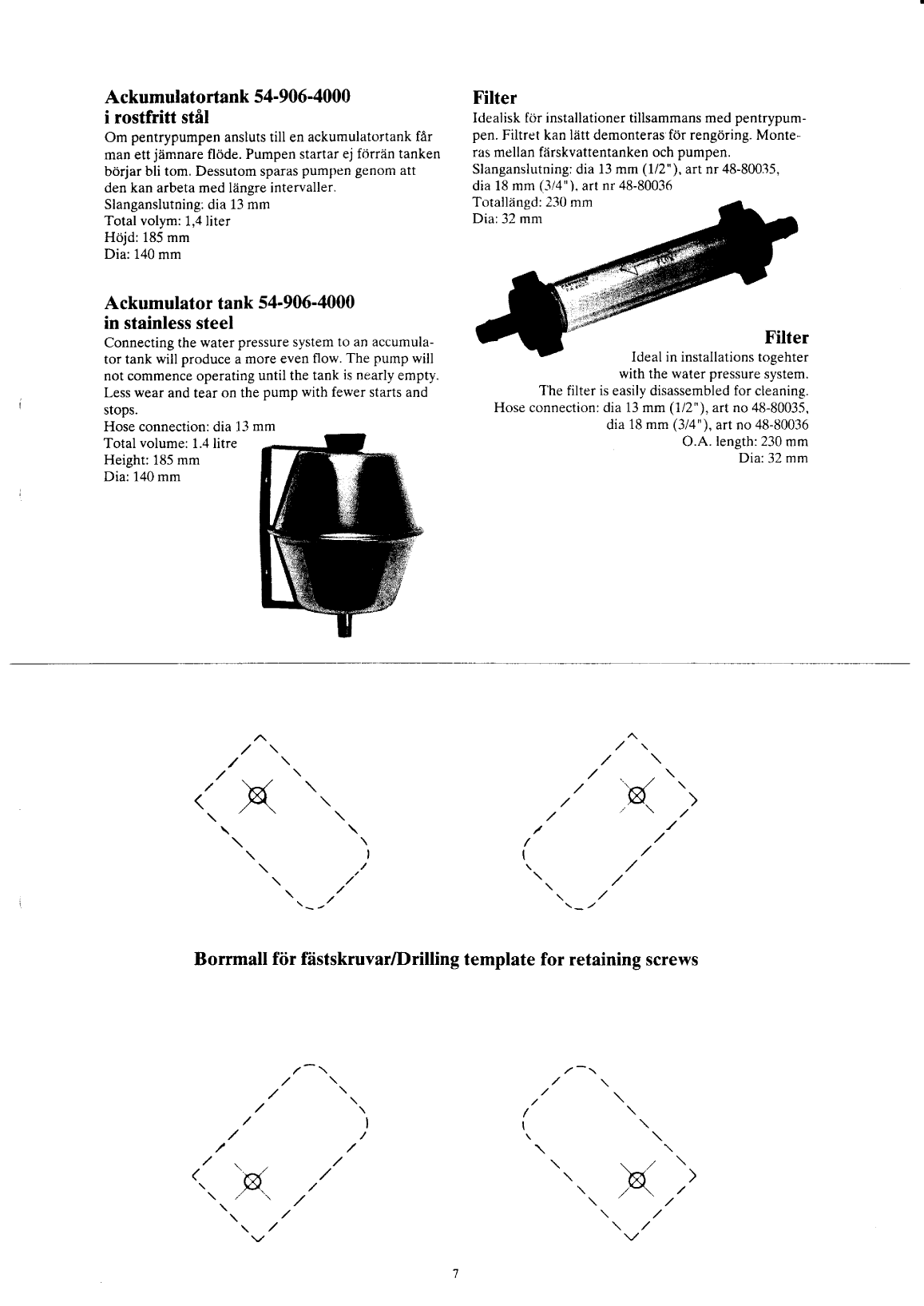 Johnson: P120 Johnson Pump P120 Water Pressure System