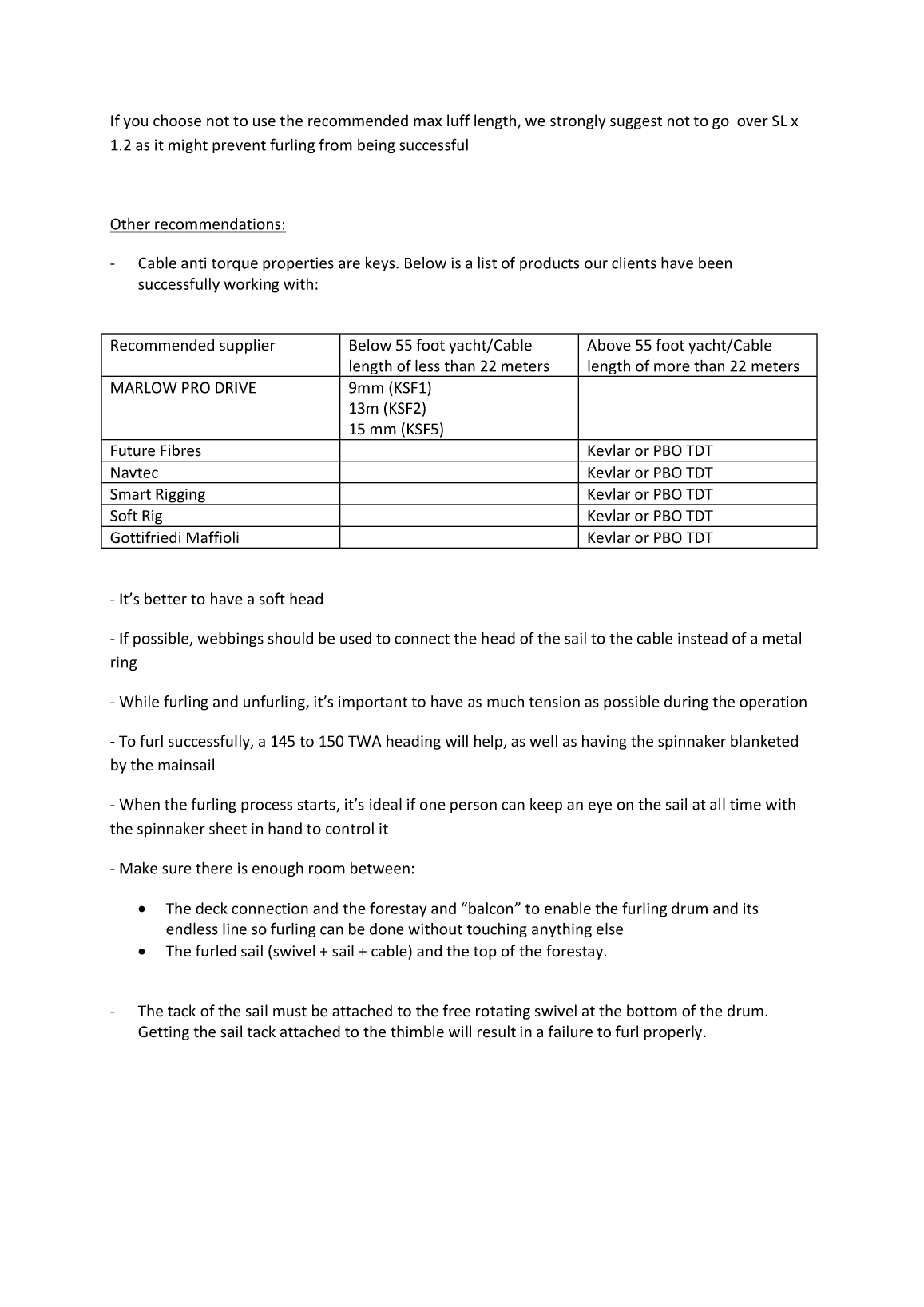Karver Ksf Recommandations