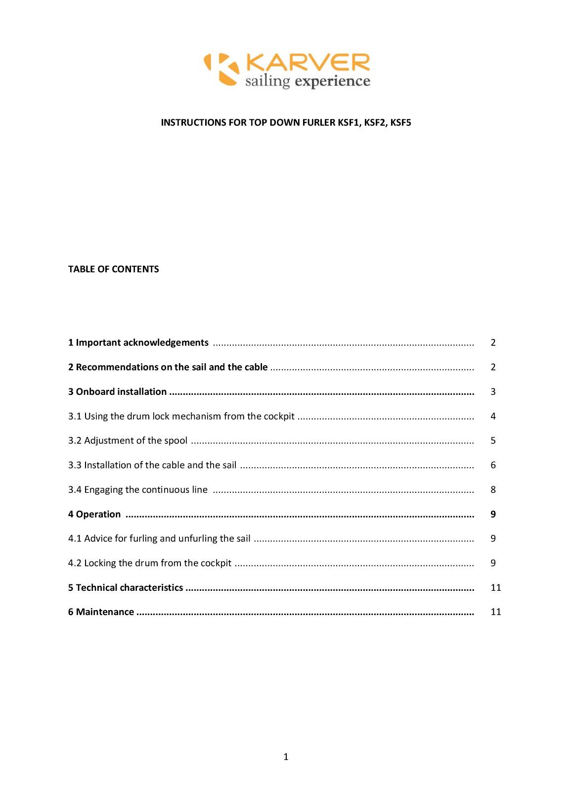 Karver Ksf Instructions