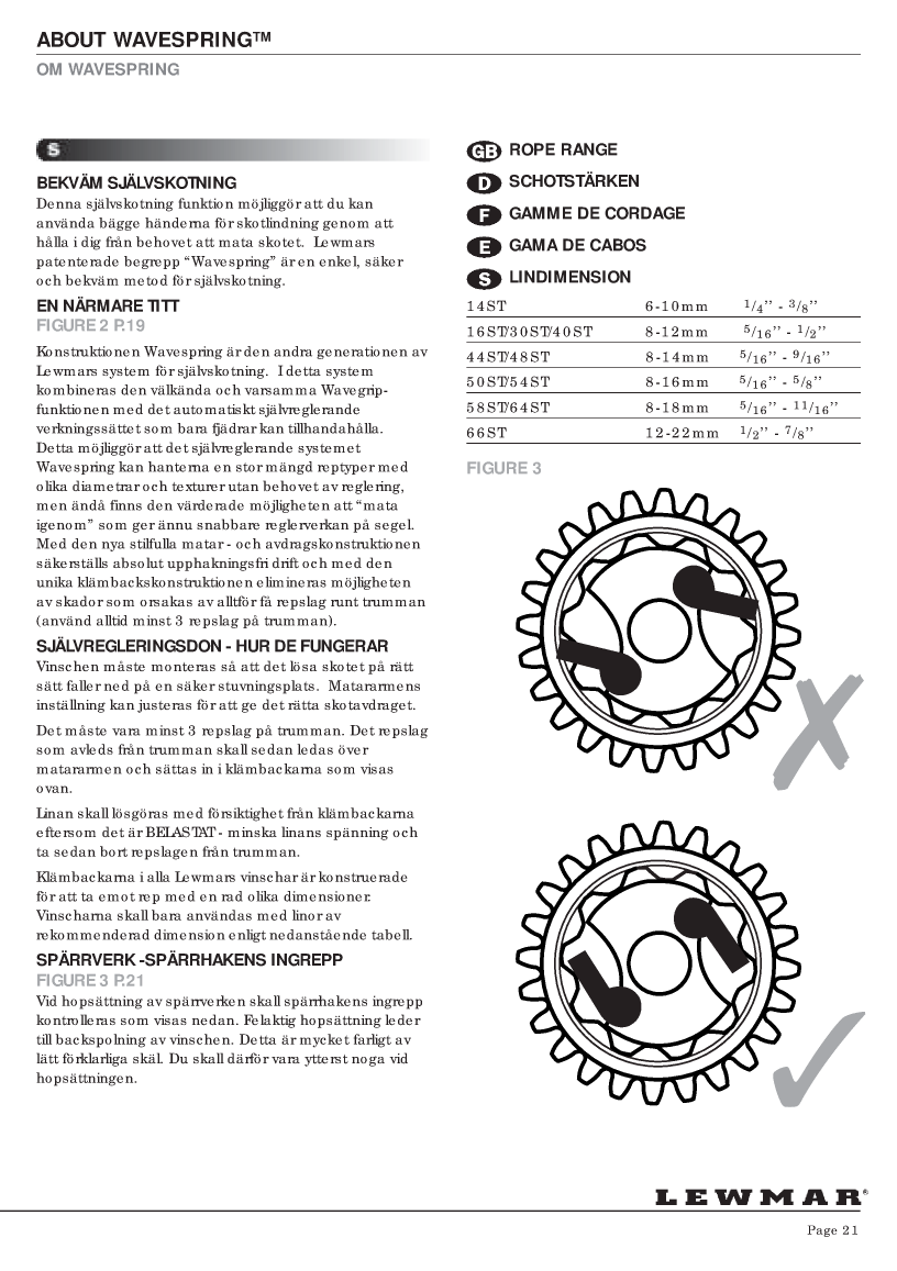 ' Lewmar Winch Service Manual'