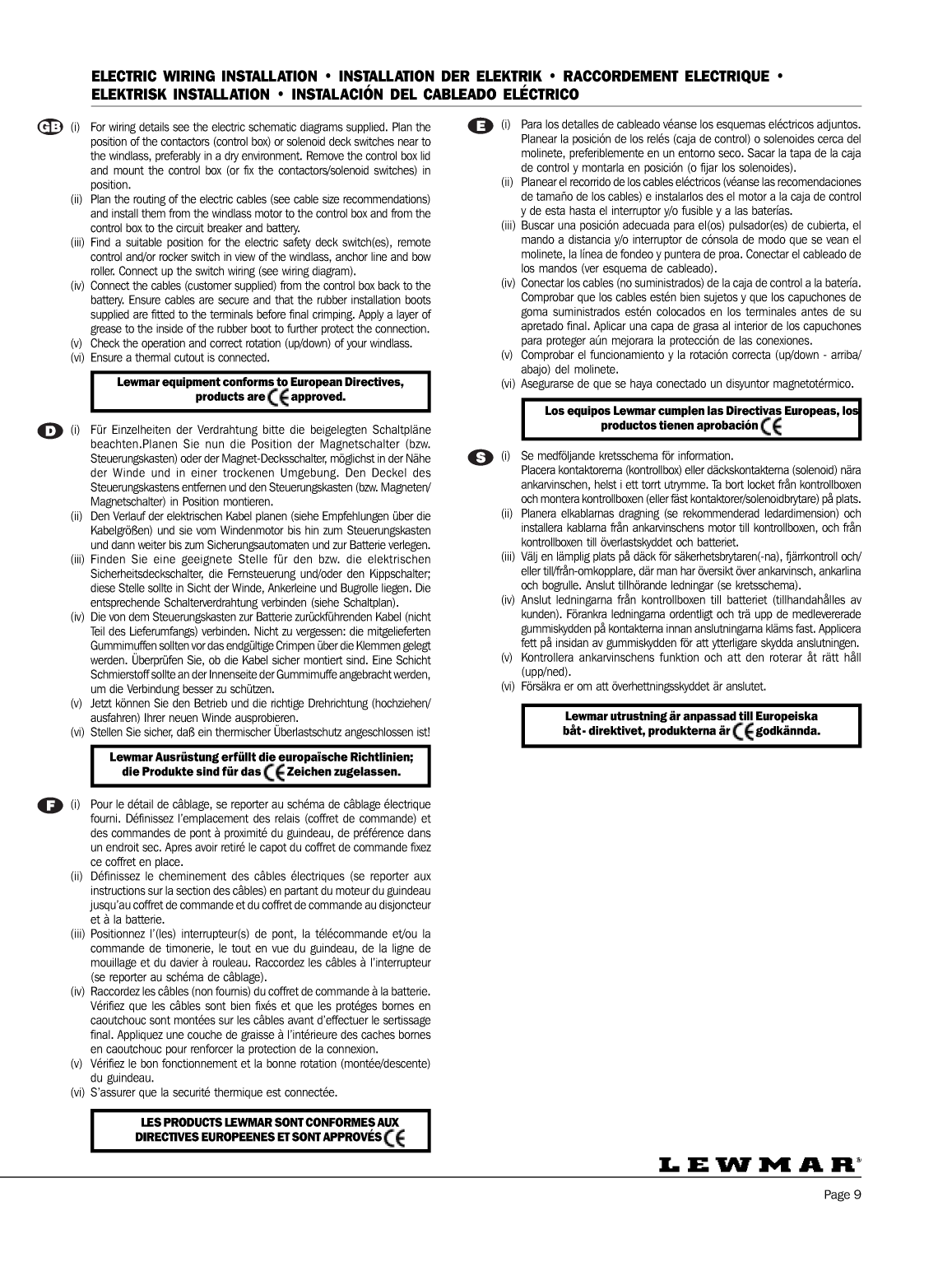 ' Lewmar: Concept123 Web Lewmar Concept/ Ocean/ Capstan Windlass / Guindeau'