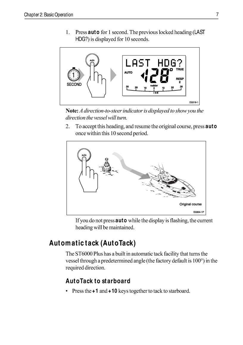 Autohelm Raymarine: St6000plus St6000 Autopilot Control Unit, Owner