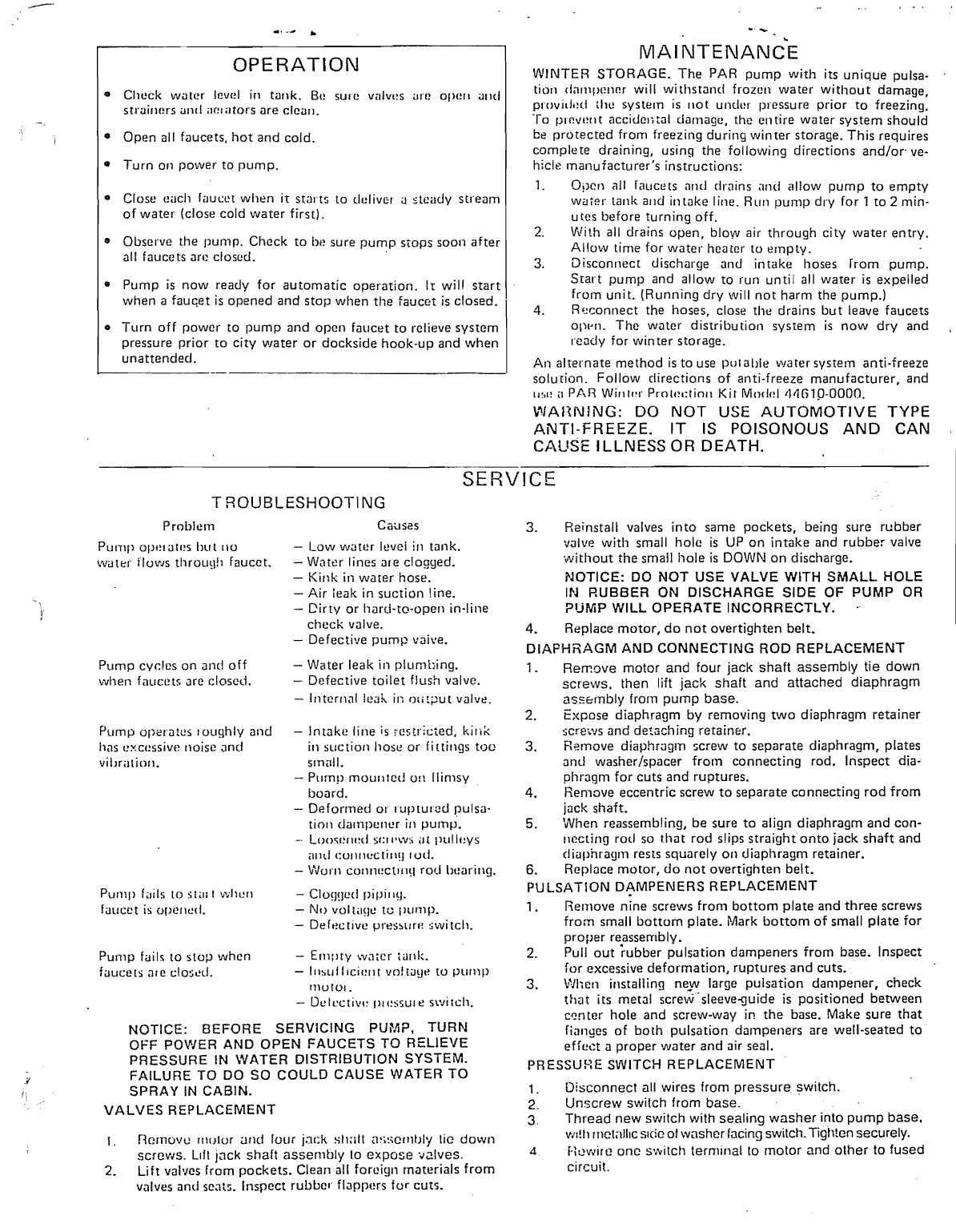 Lovett. Shower Sump Pump