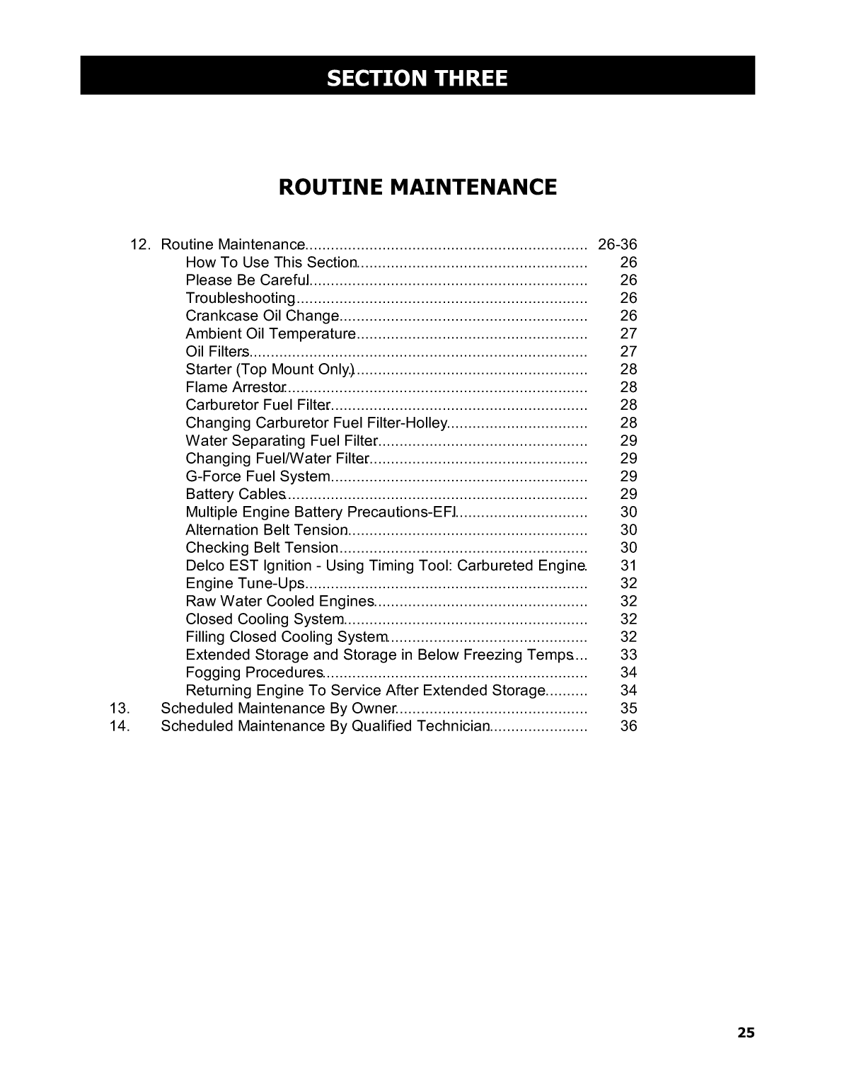 Maine Power Owners Manual