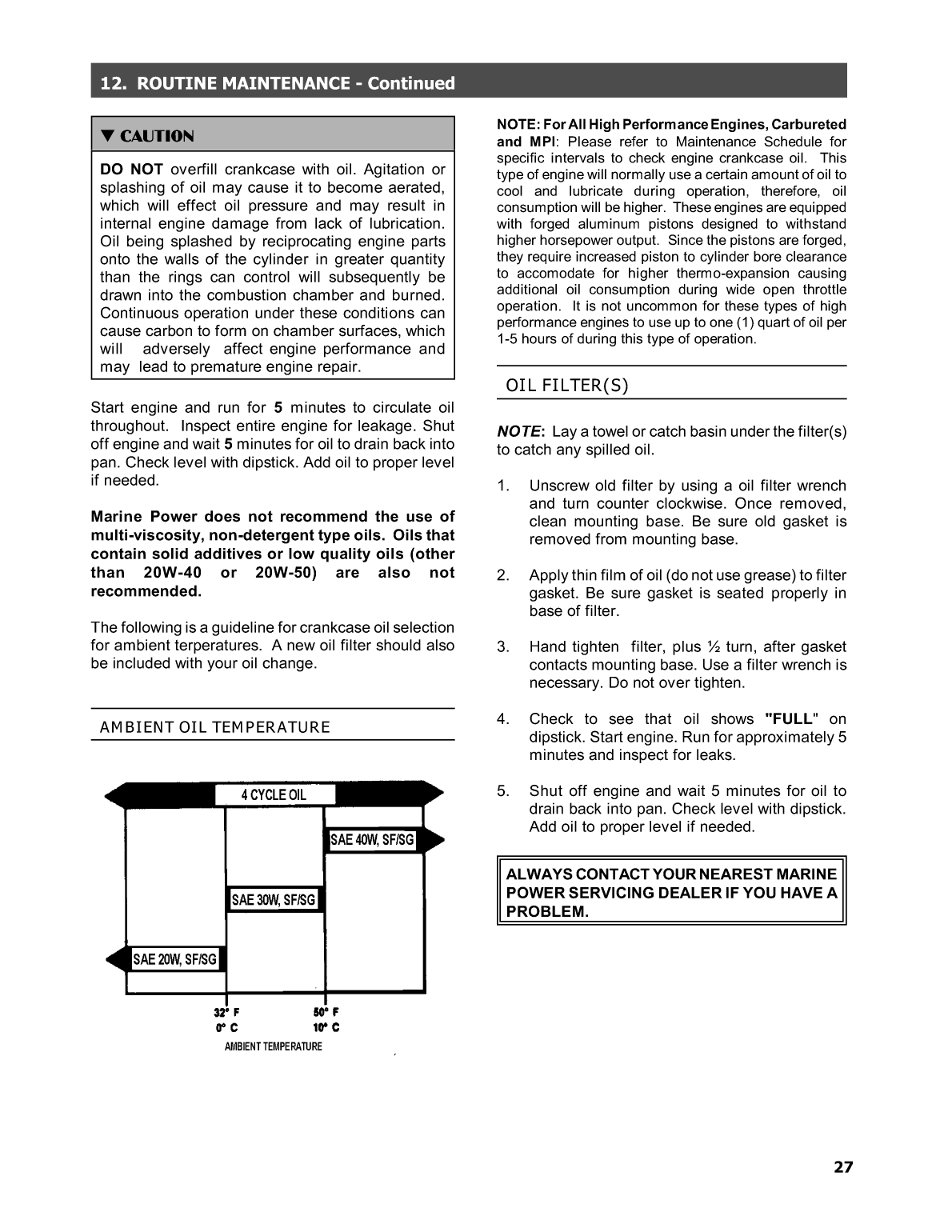 Maine Power Owners Manual