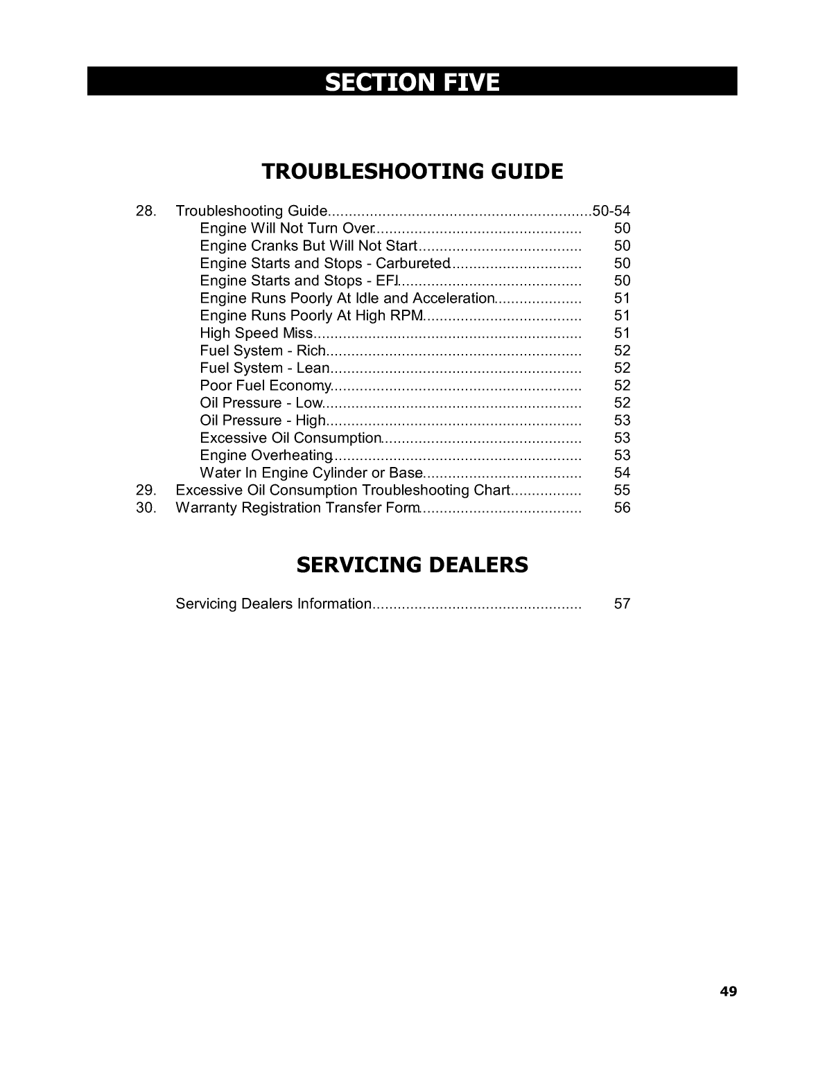 Maine Power Owners Manual