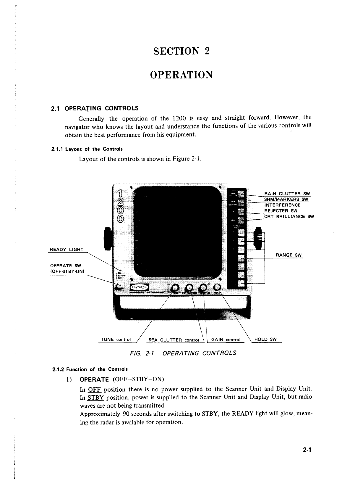 Mariner 1200 Radar