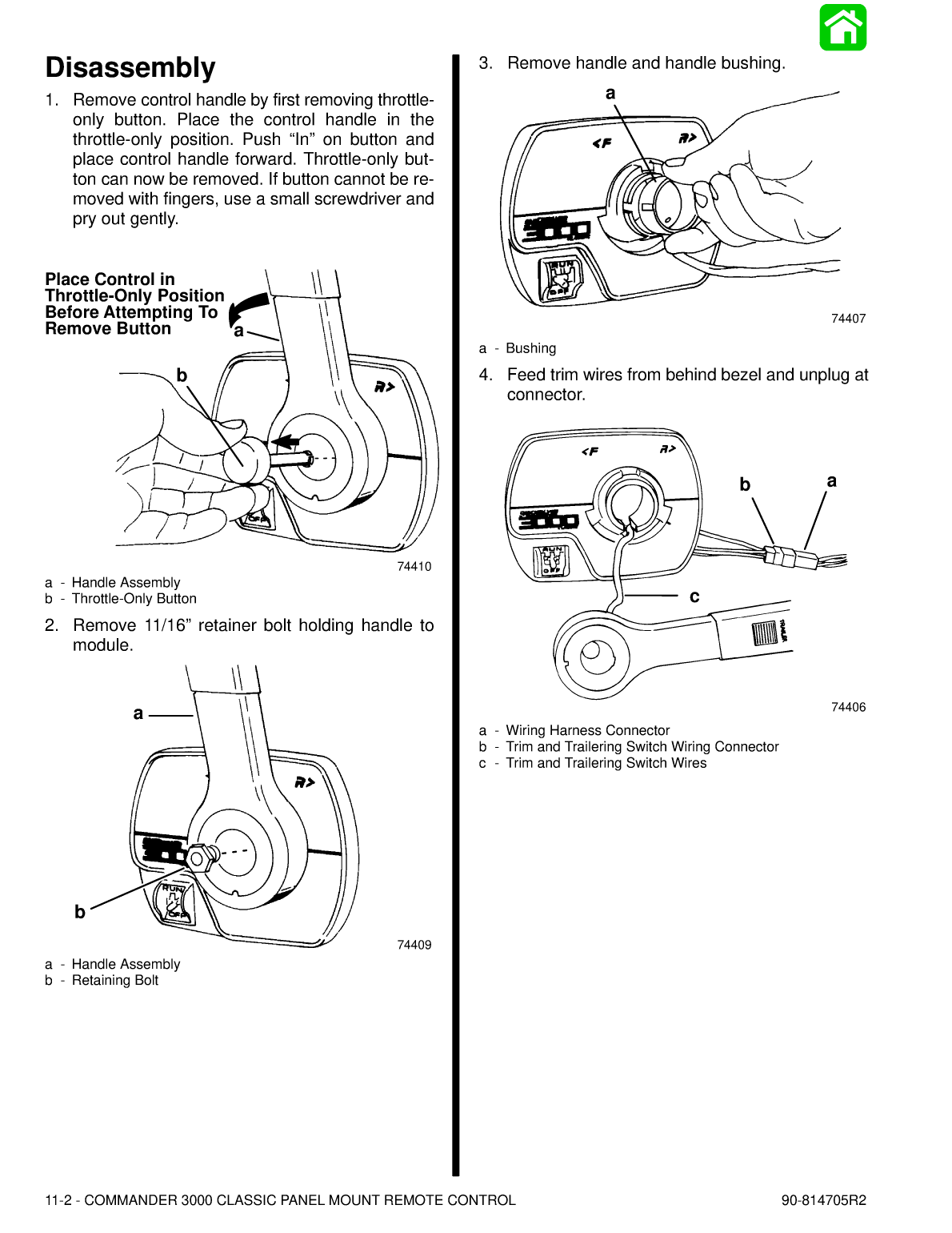 Mercruiser Commander 3000 Controls Manual