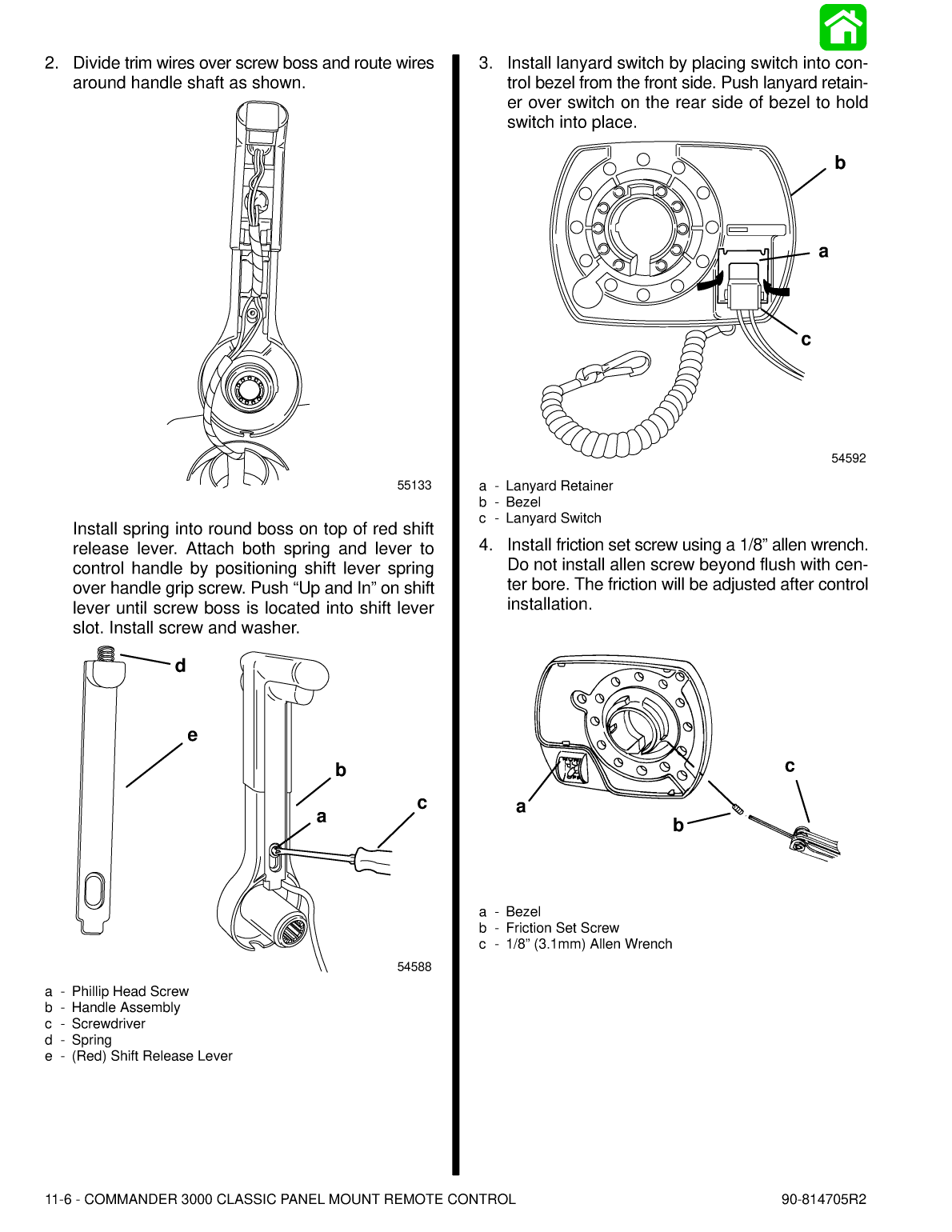 Mercruiser Commander 3000 Controls Manual