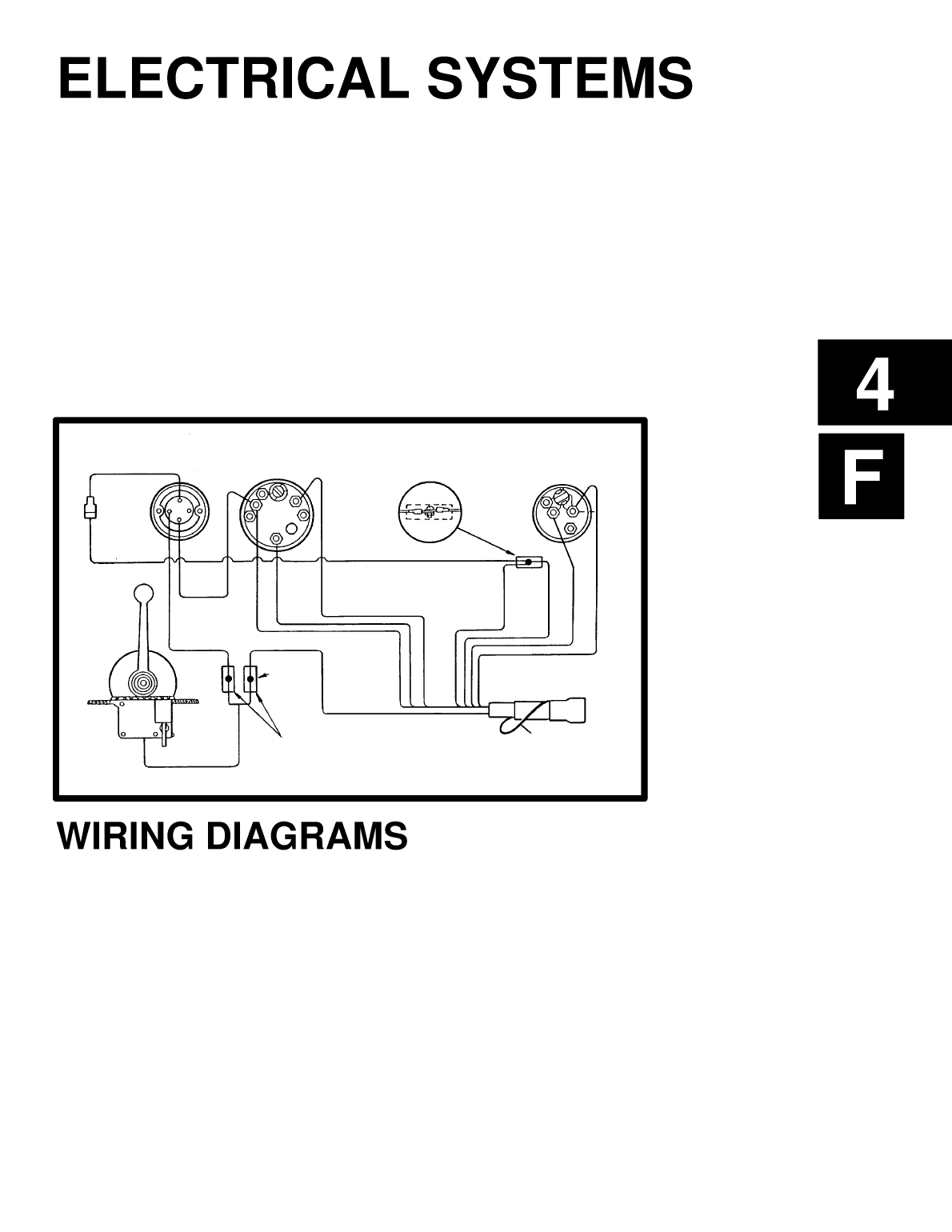 Mercruiser Electrical Diagrams Engines, Drives And Quicksilver Instruments