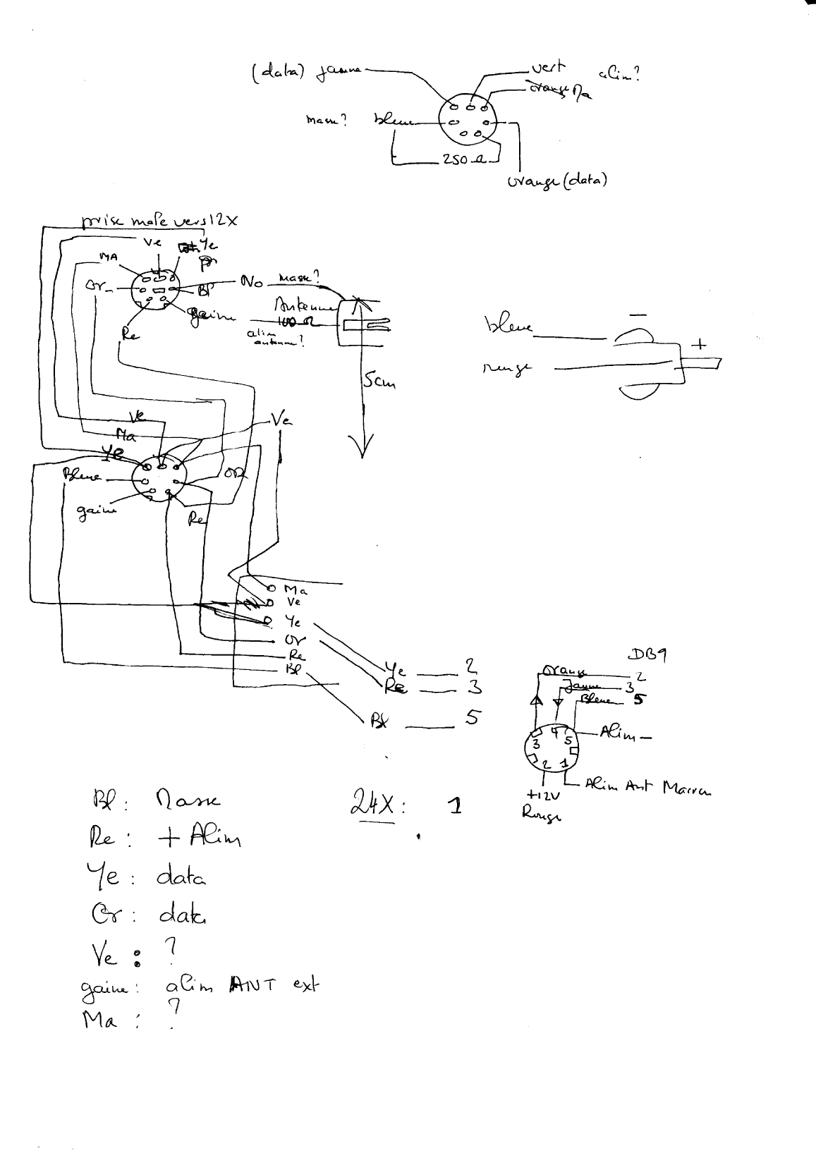 Mlr: Cordon sp12 sp24 Mlr Sp12x To Sp24 Wiring