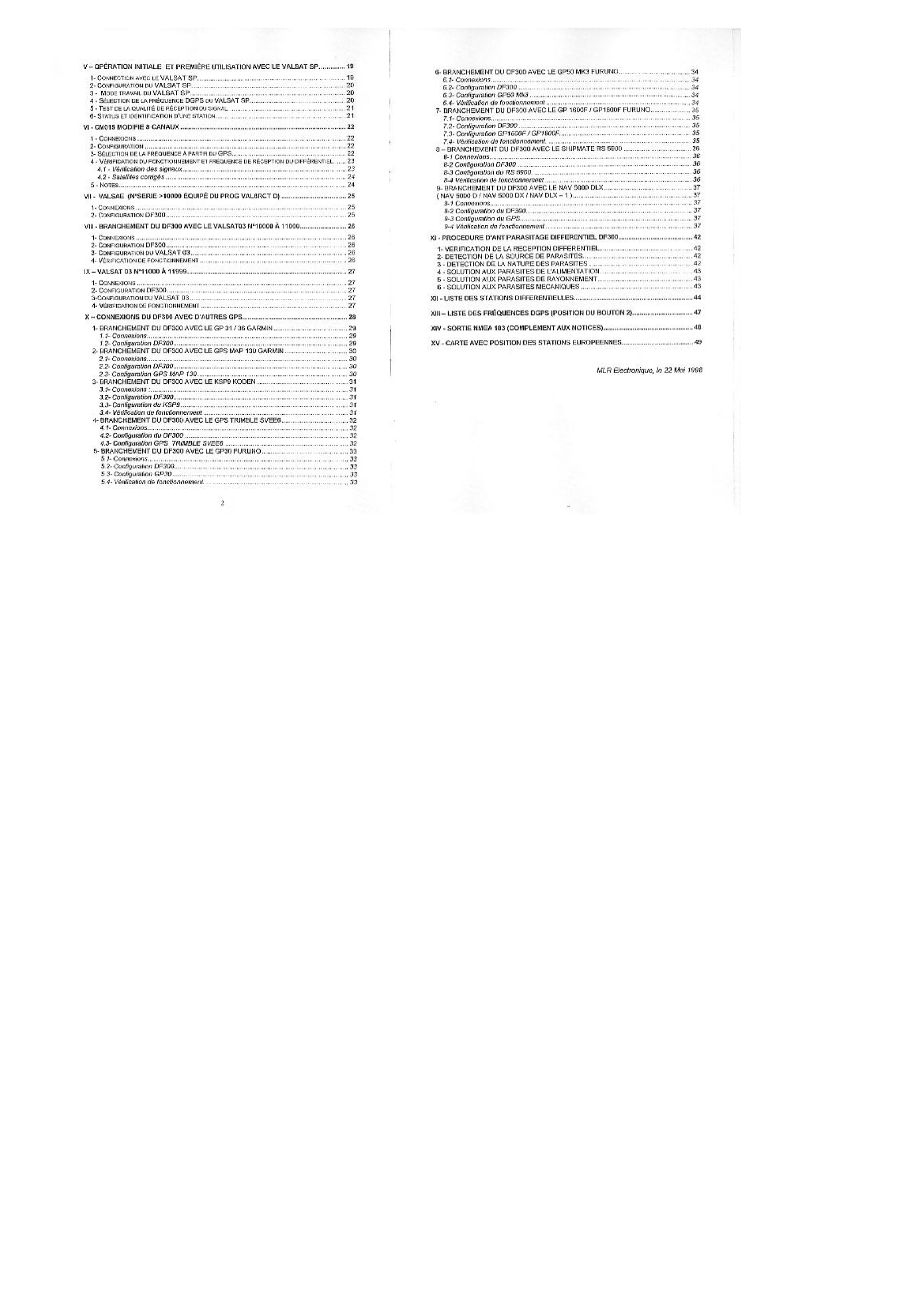 'mlr: Df300 Mlr Df300 Gps Differential Unit'