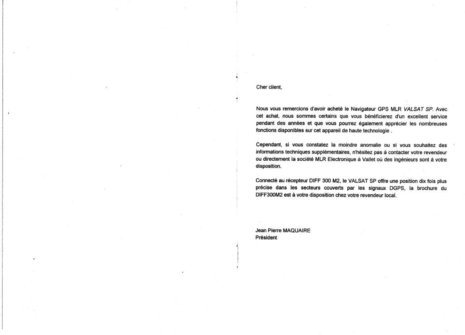 Mlr: Valsatsp Mlr Valsat Sp Handhelp Gps