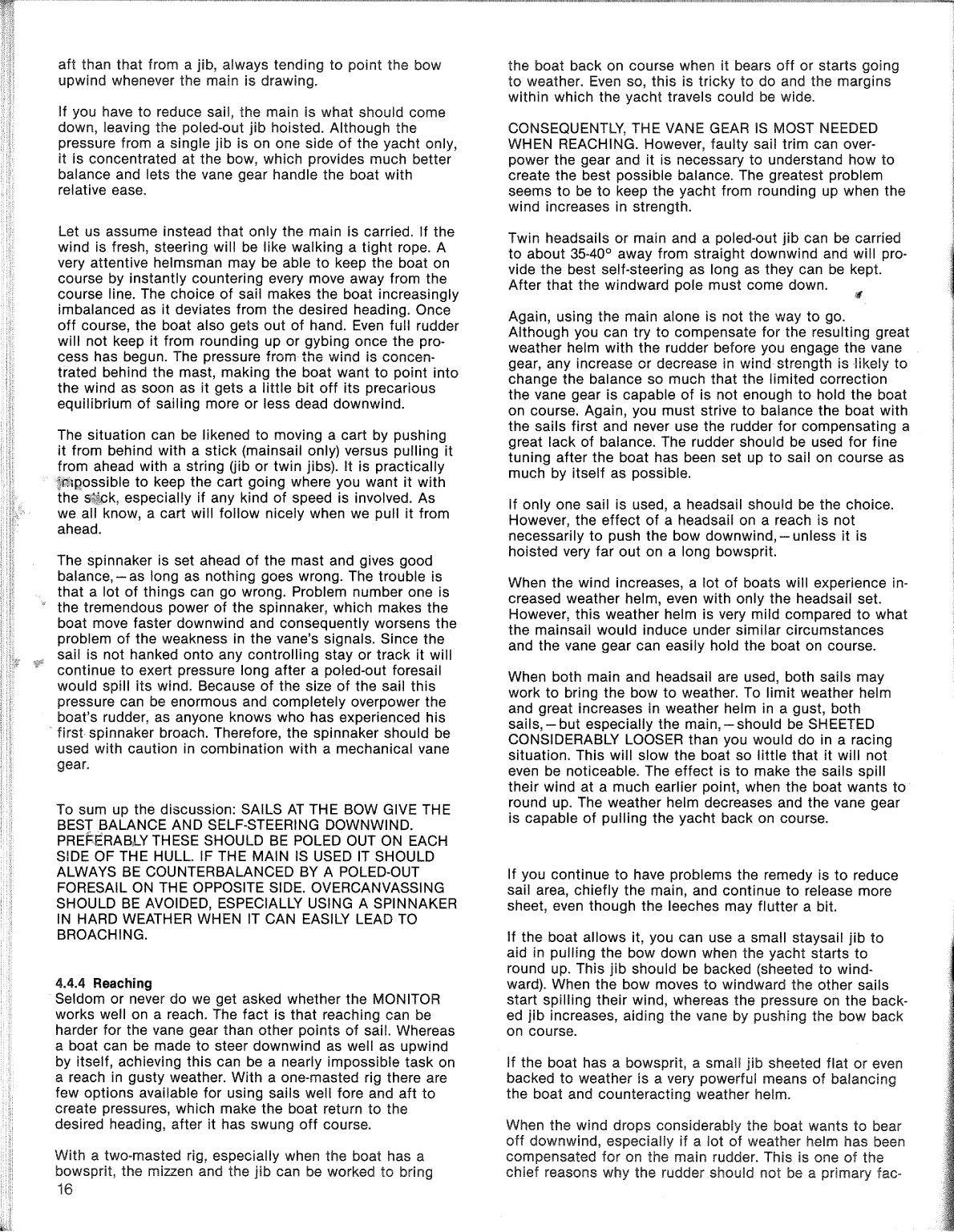 ' Monitor Windvane Manual Old Version'