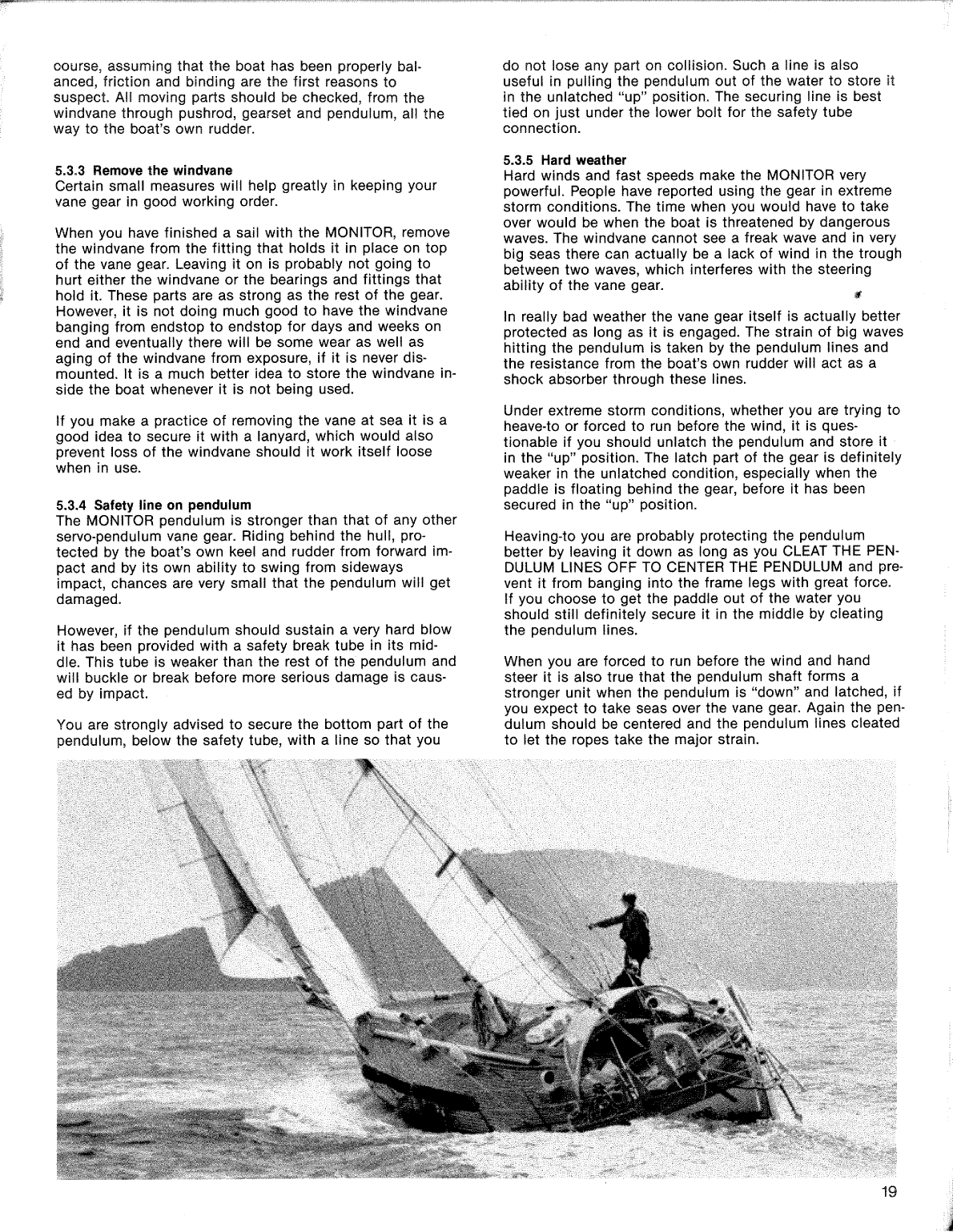 ' Monitor Windvane Manual Old Version'