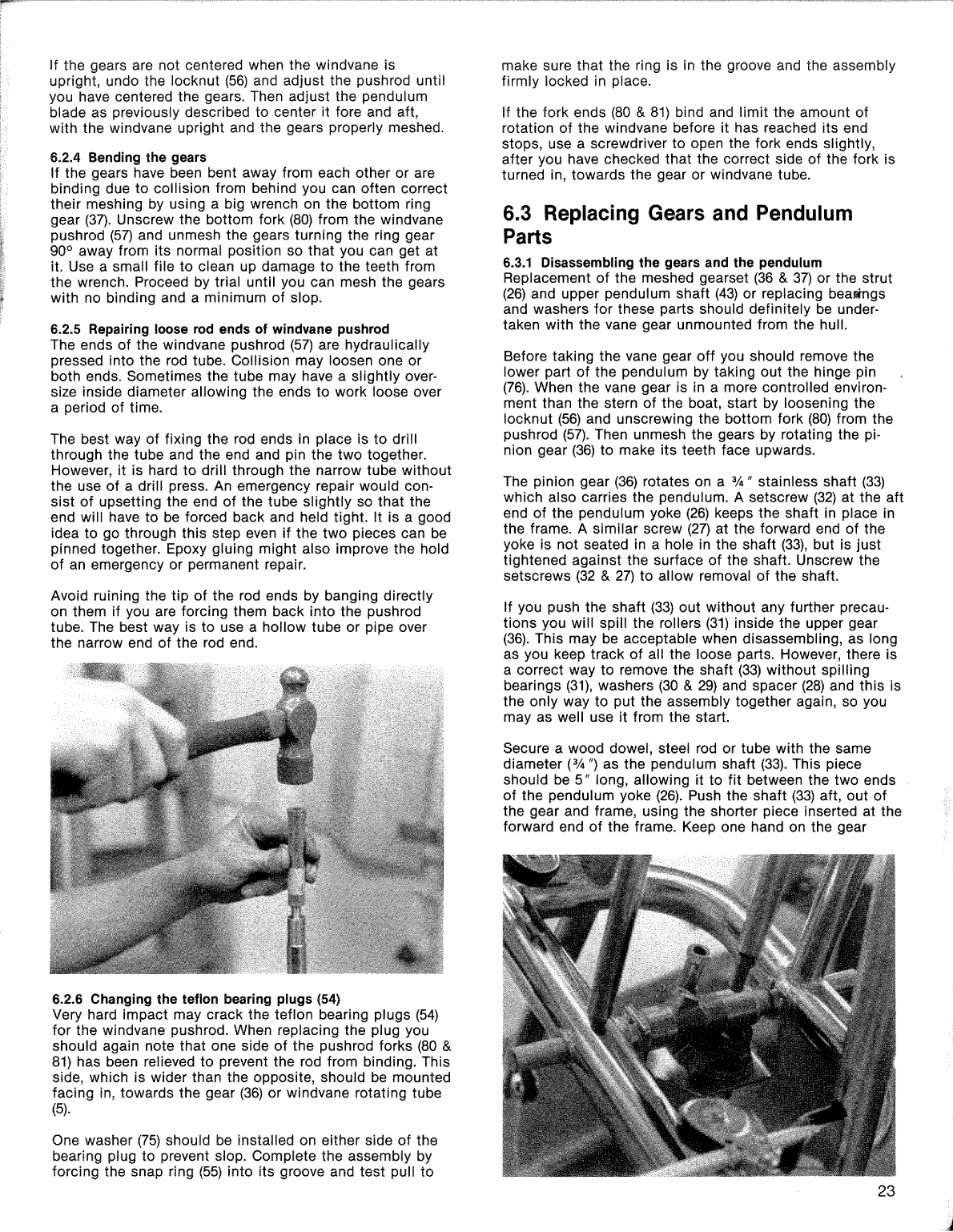 ' Monitor Windvane Manual Old Version'