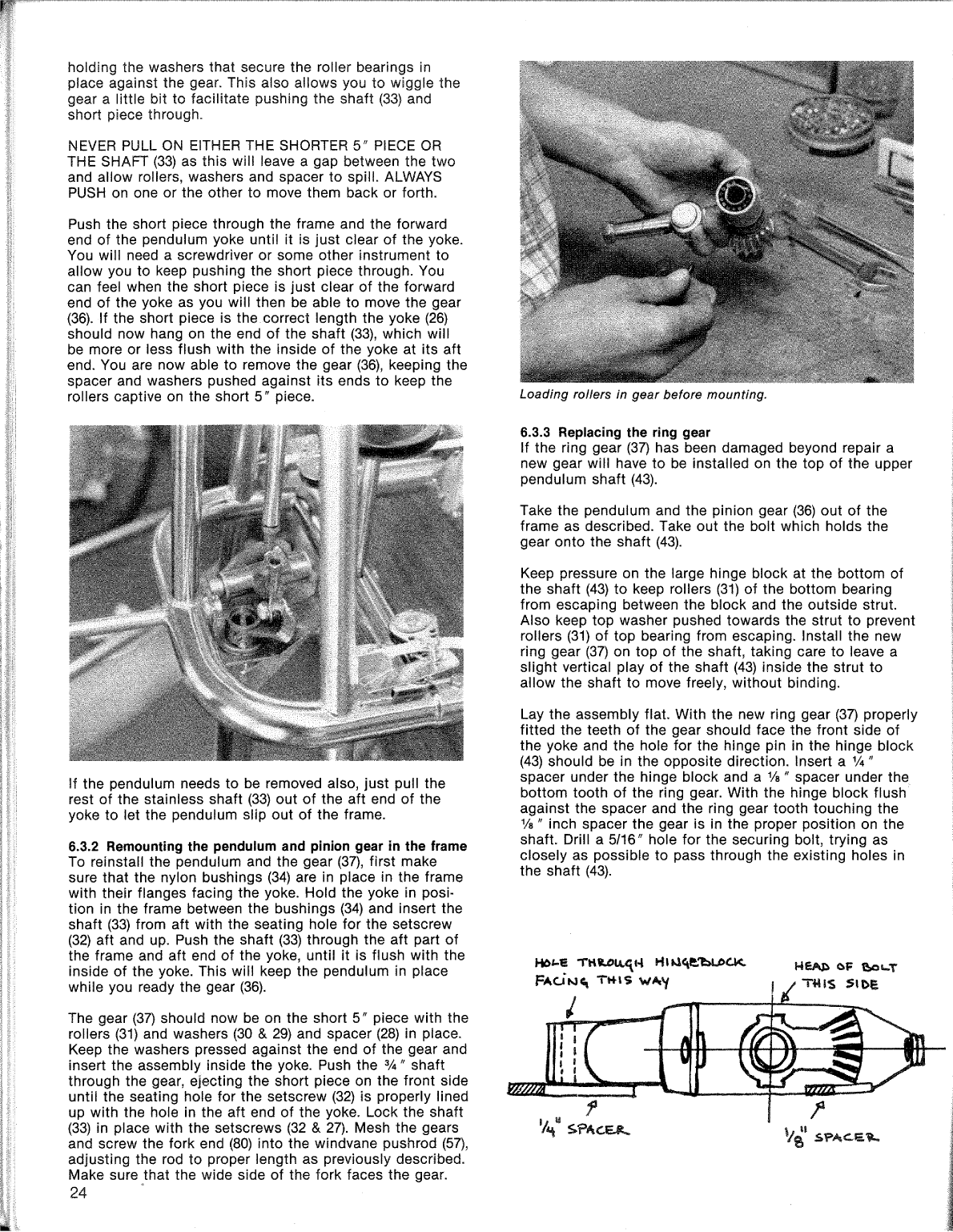 Monitor Windvane Manual Old Version