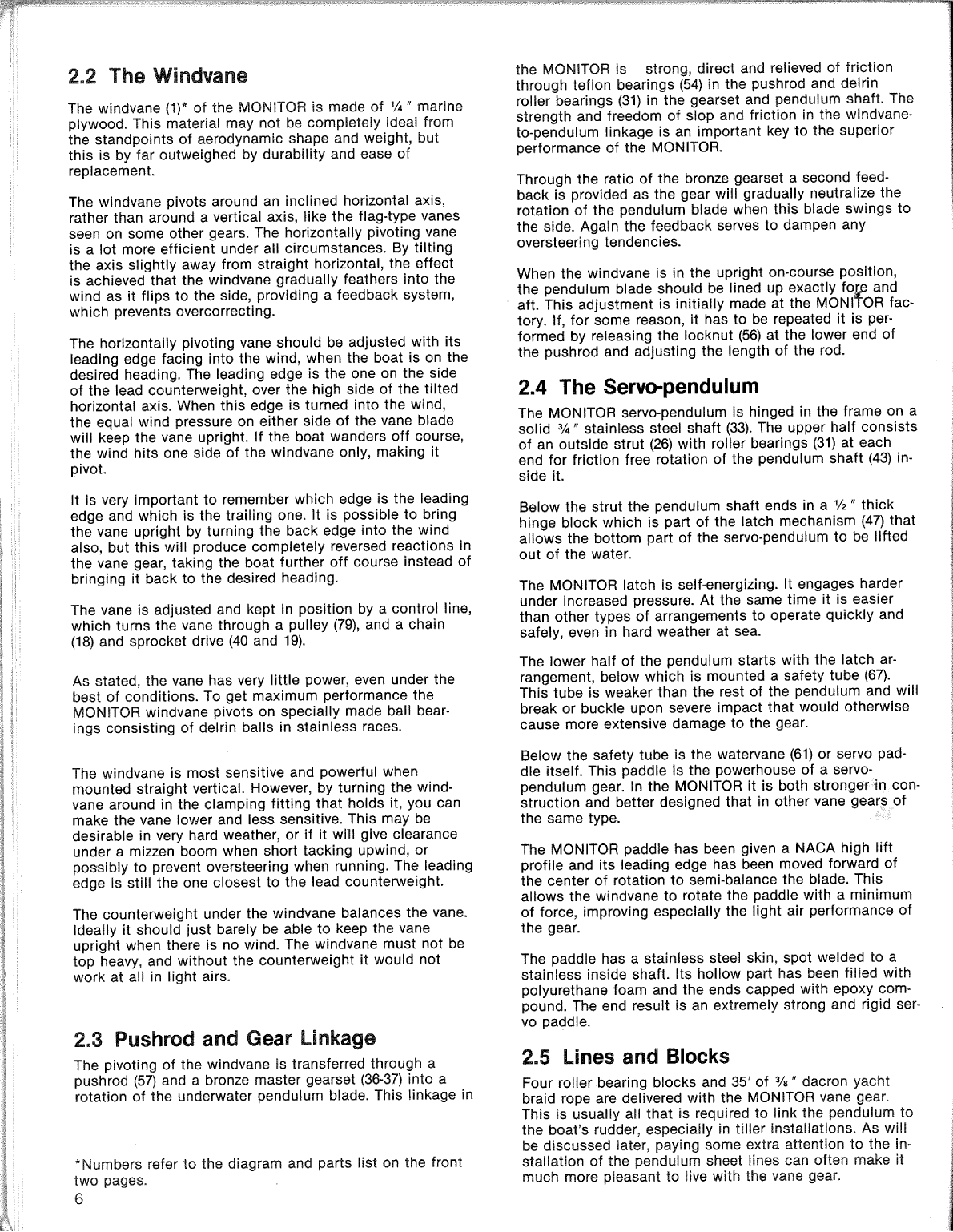 ' Monitor Windvane Manual Old Version'