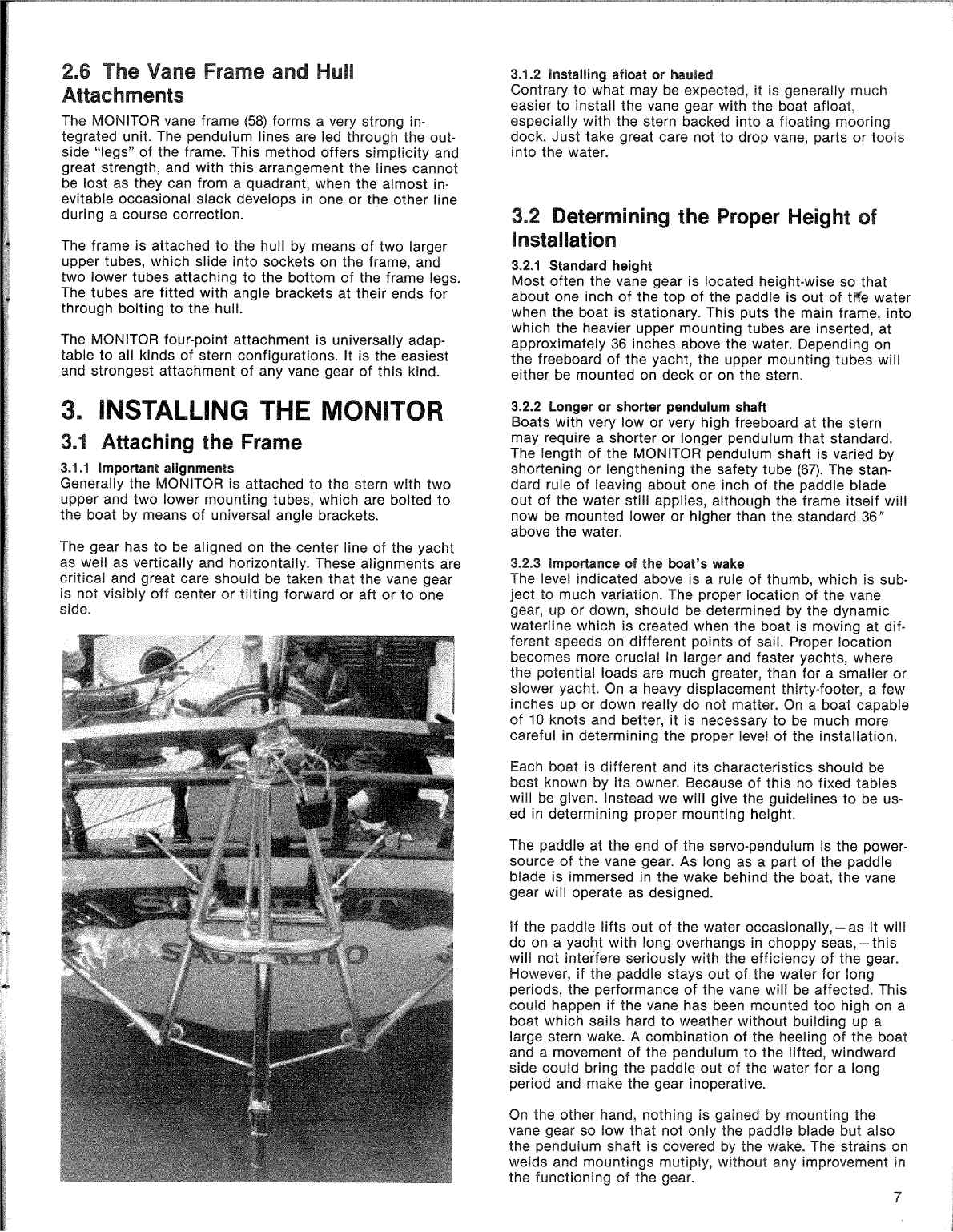 ' Monitor Windvane Manual Old Version'