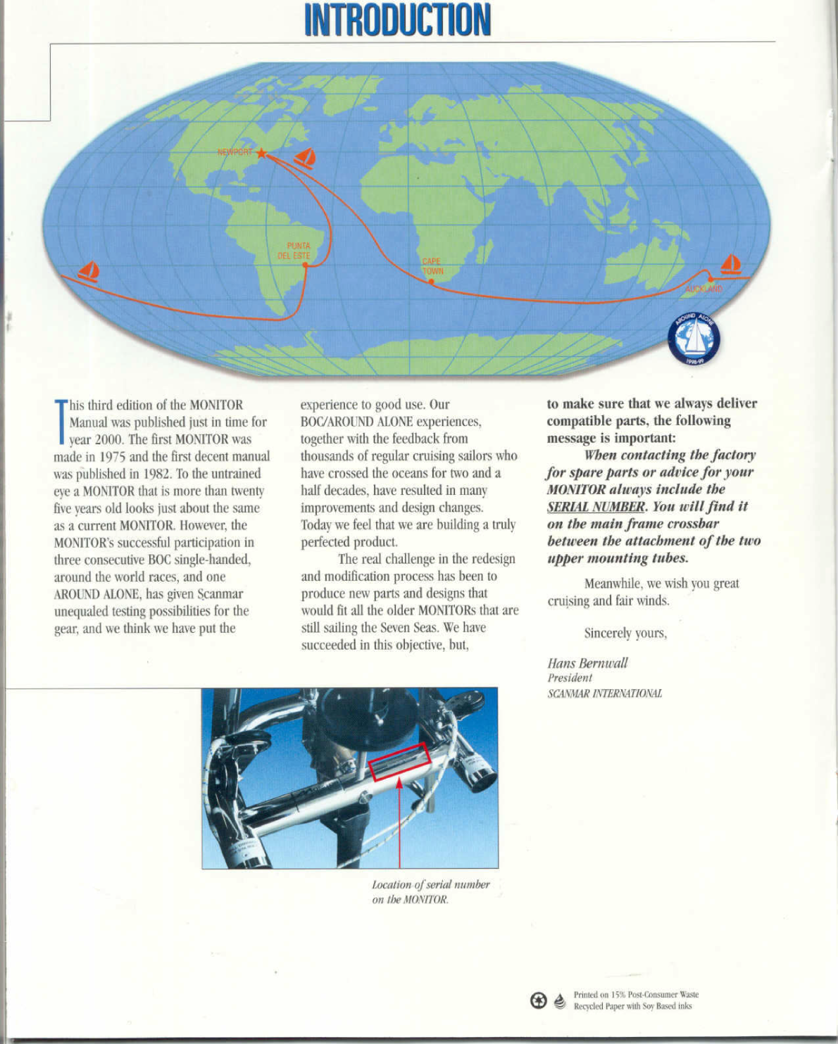 Monitor Windvane Manual