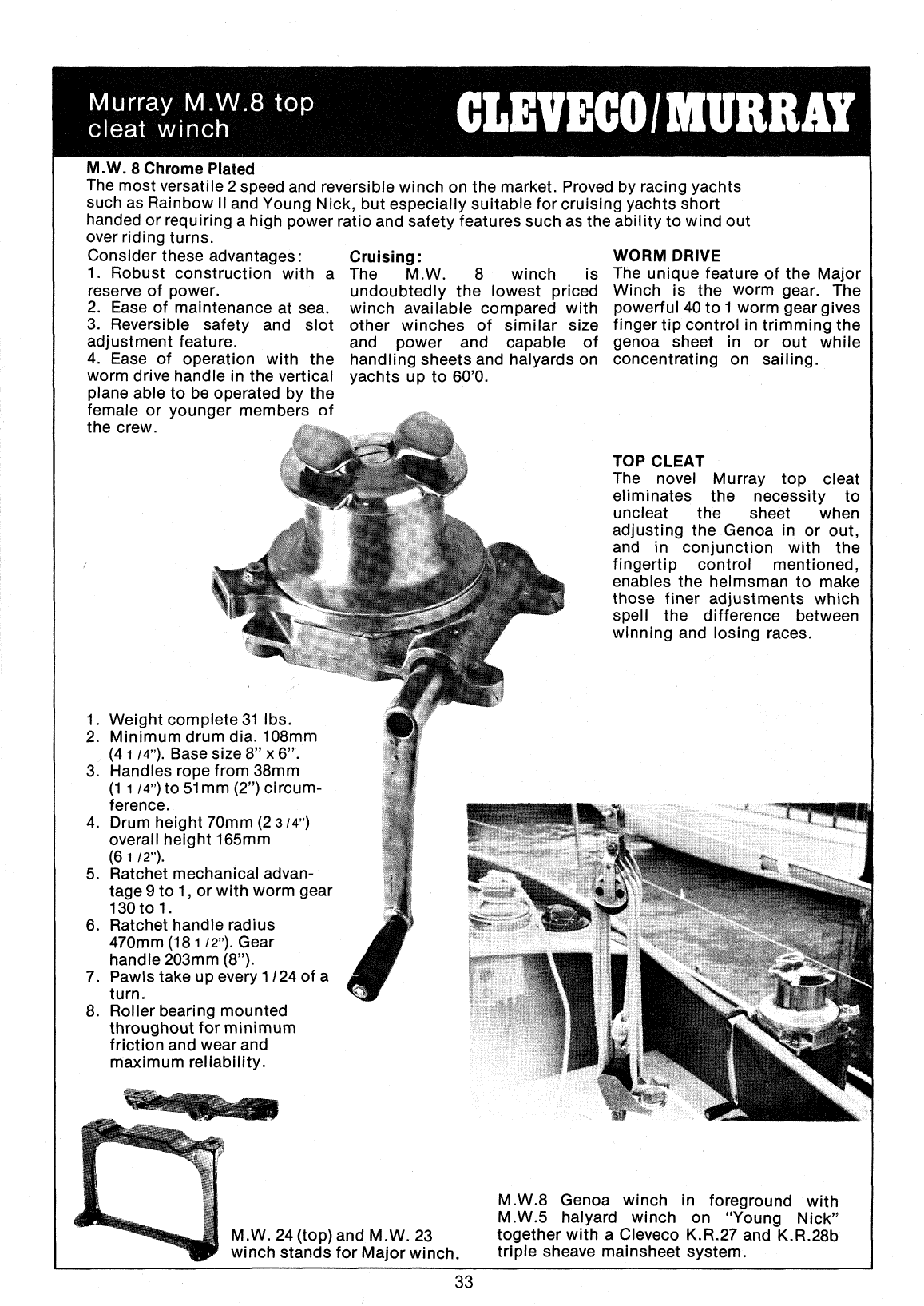 Murray Winch mw008 Brochure