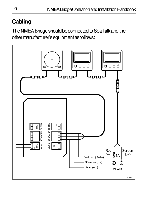 Autohelm Raymarine: Z290 Nmea Bridge Z290 Bridge Between Sea Talk And Nmea Buses