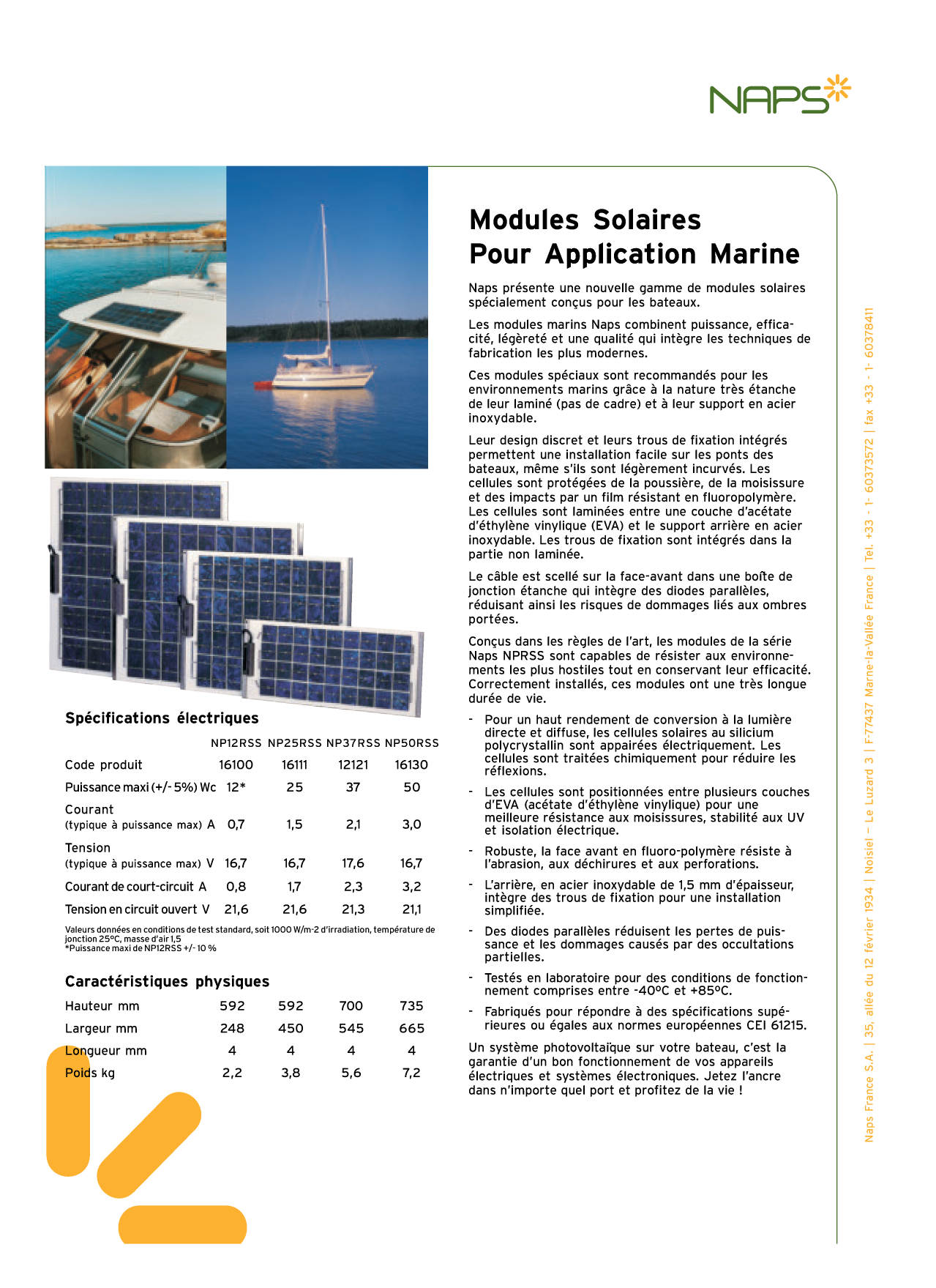 Naps: Naps Marine Systems Fr Naps Systems For Solar Pannel