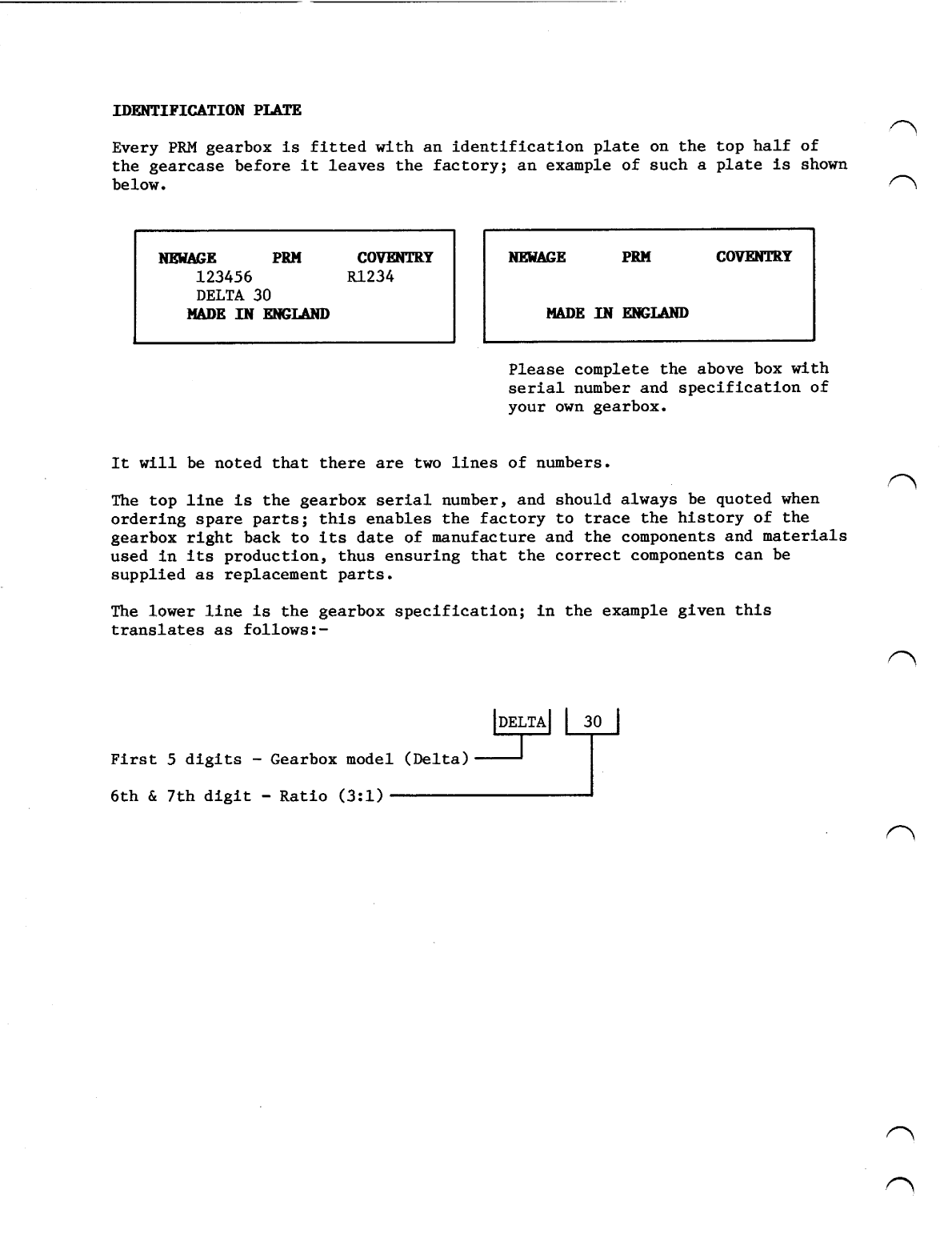 Newage Prm Delta Marine Gearbox Workshop Manual