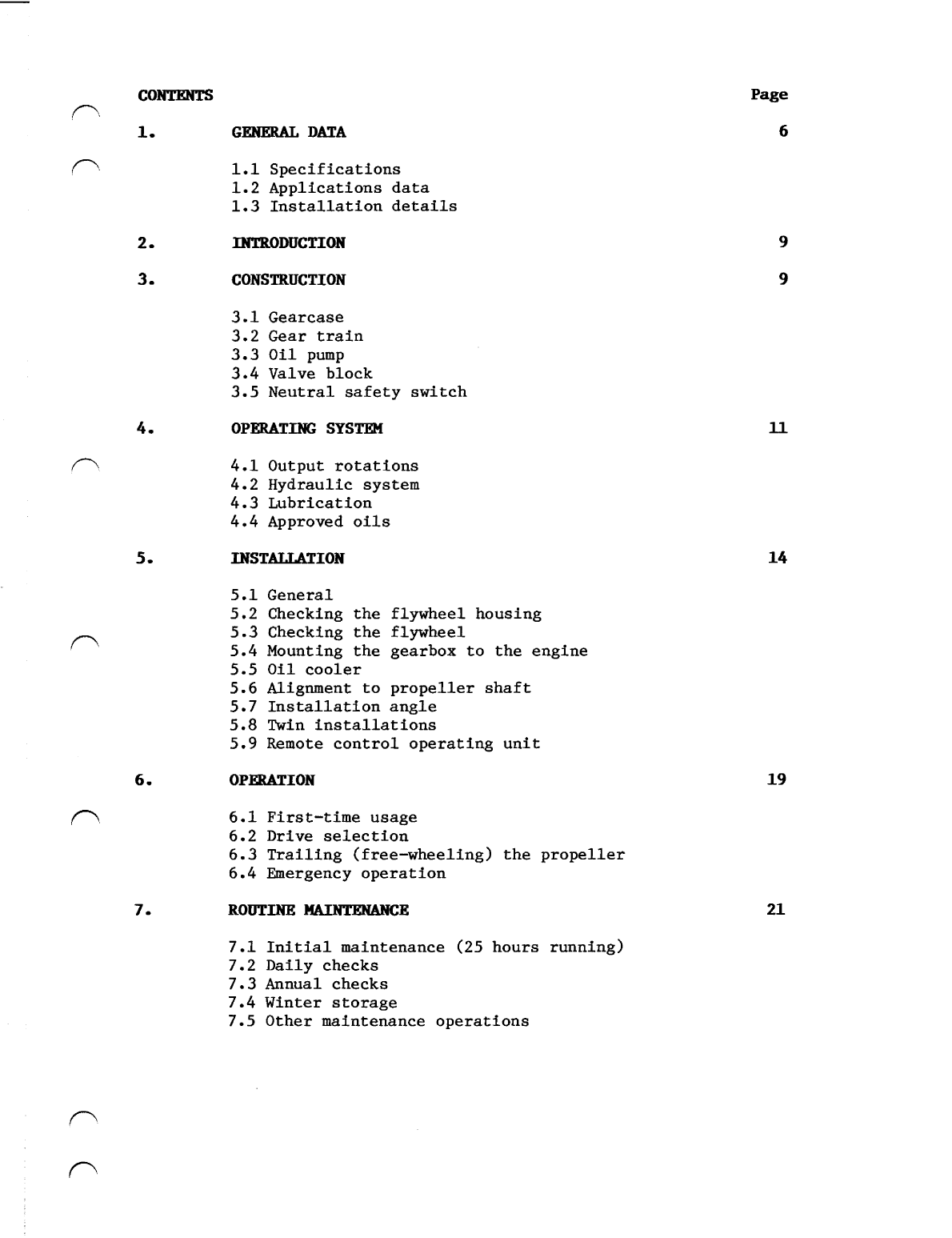 Newage Prm Delta Marine Gearbox Workshop Manual