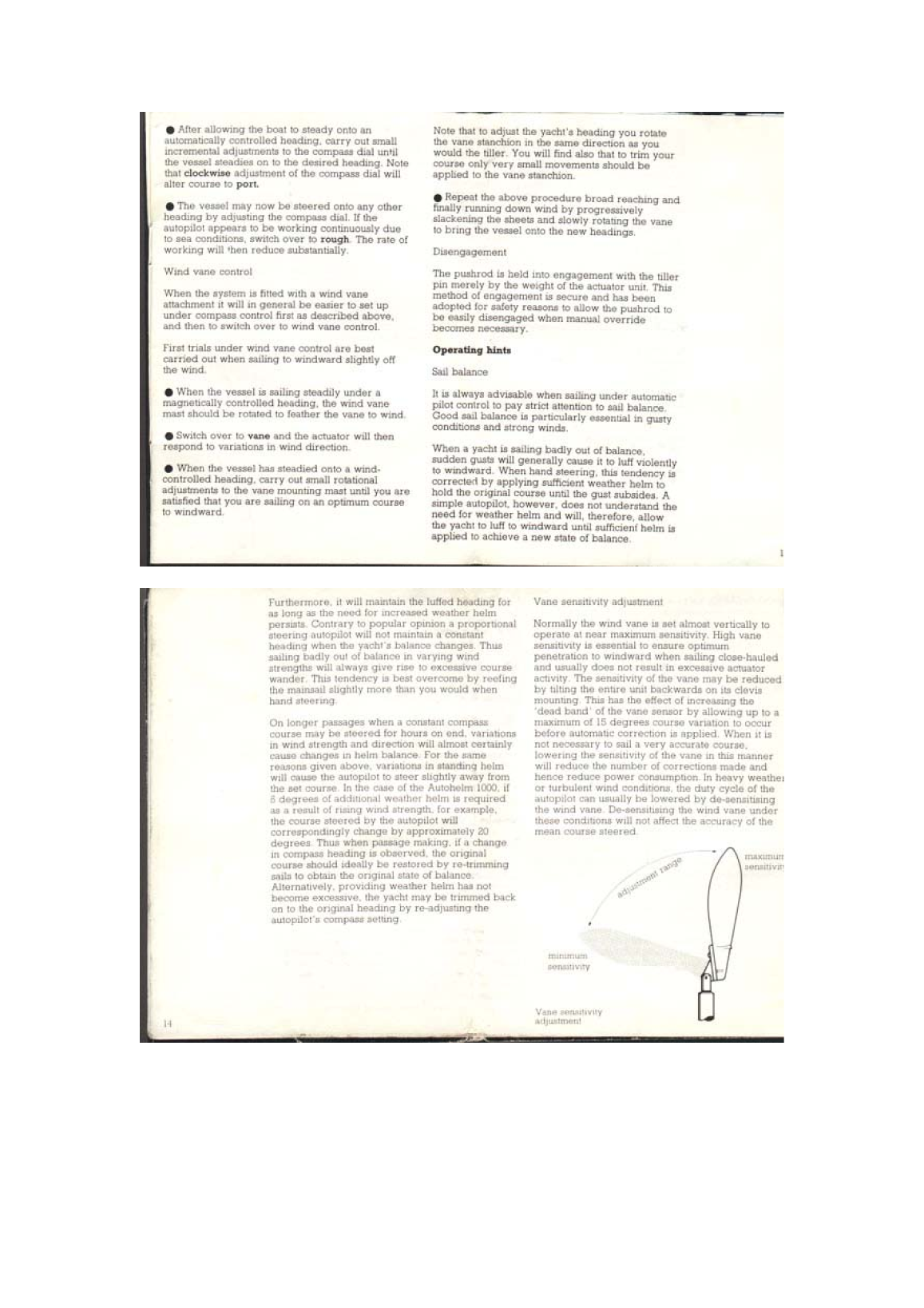 Autohelm 1000 Installation and Operation manual