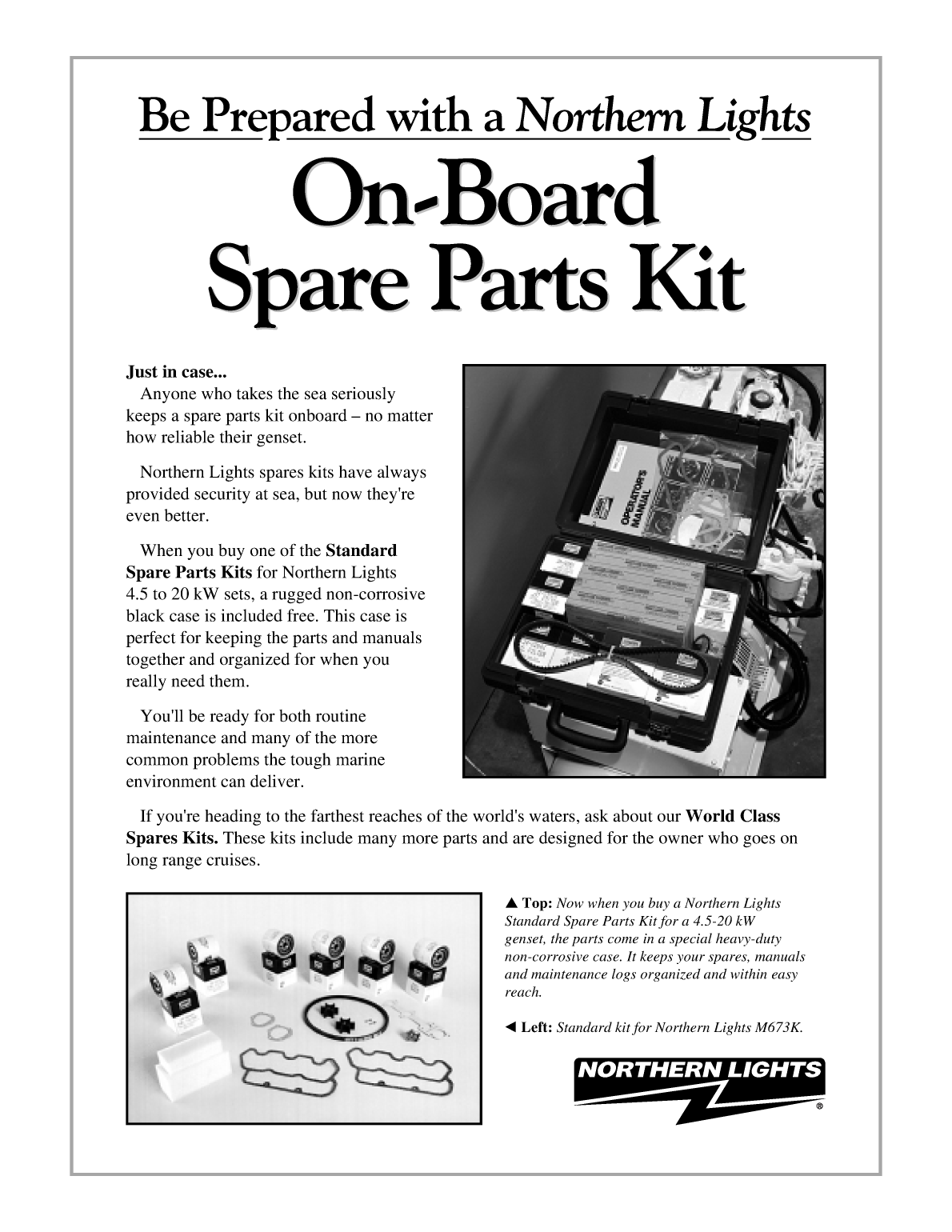 Spare Parts Kit