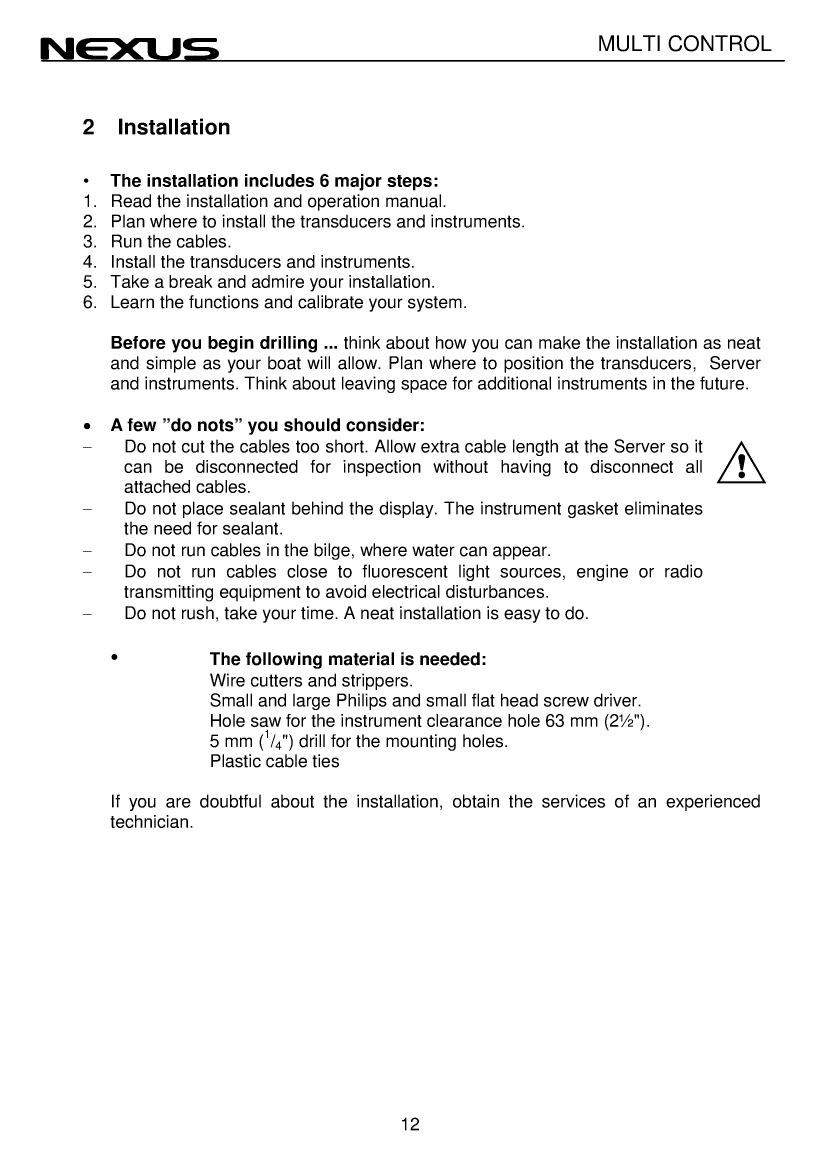 Nexus Nx22133 1 Multi Control Eng
