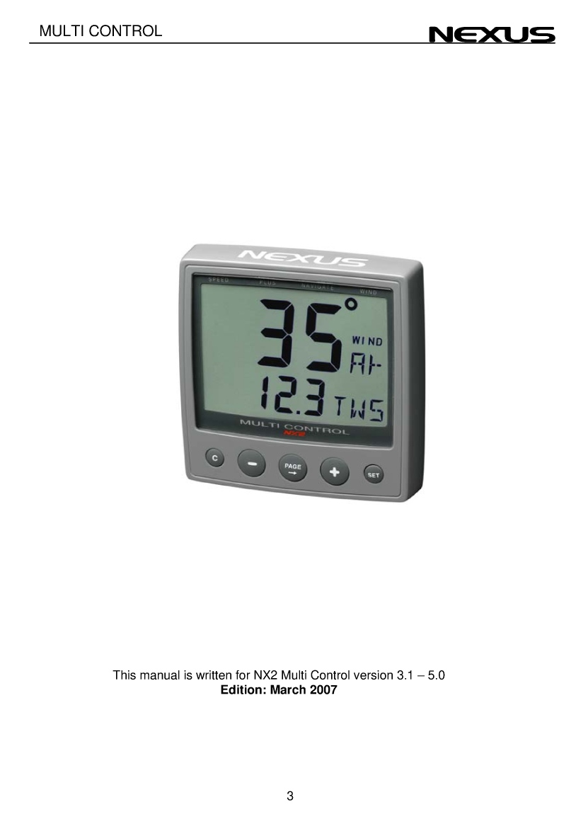 Nexus Nx22133 1 Multi Control Eng