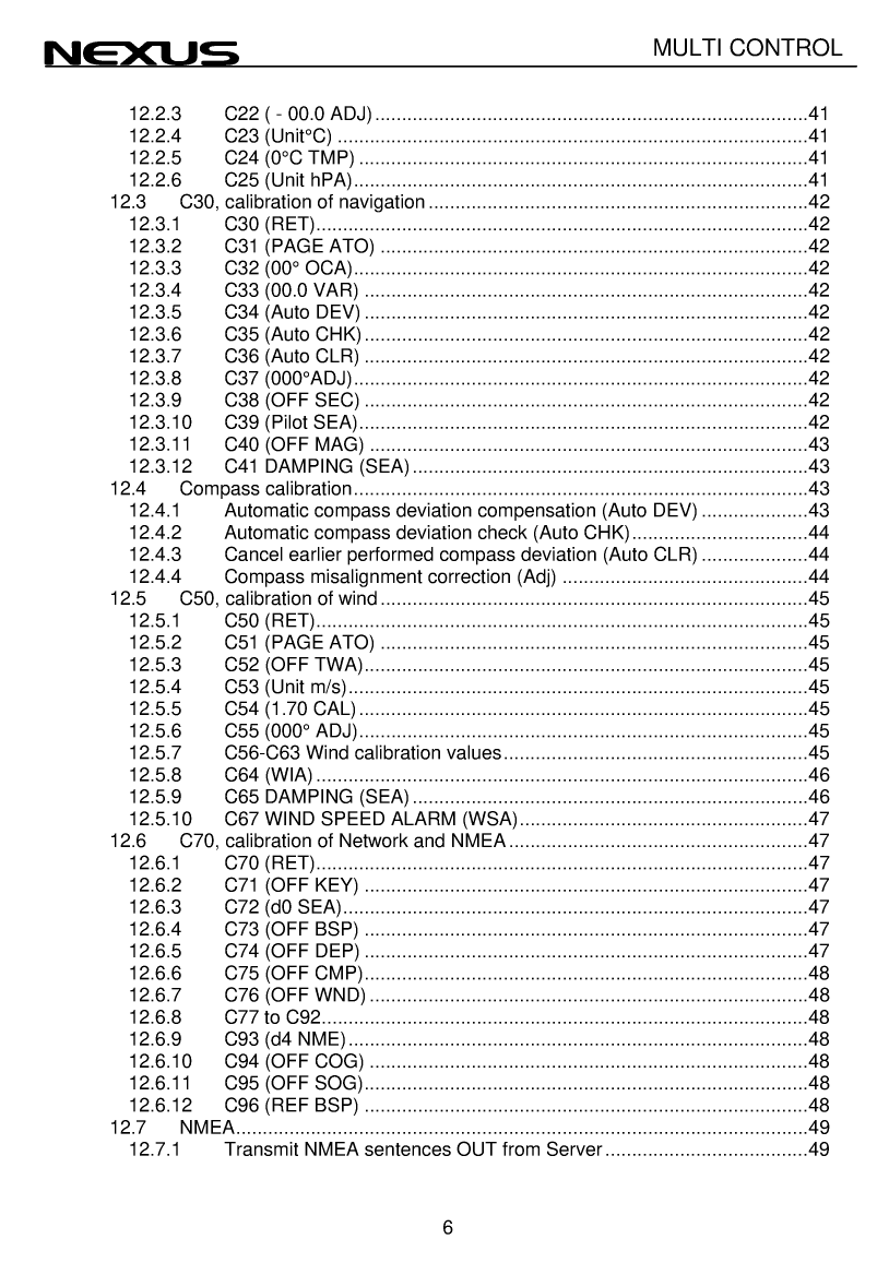 Nexus Nx22133 1 Multi Control Eng