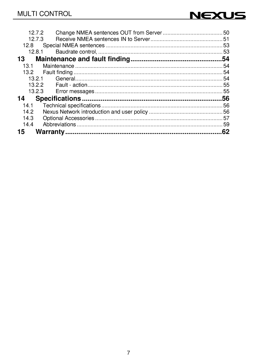 Nexus Nx22133 1 Multi Control Eng