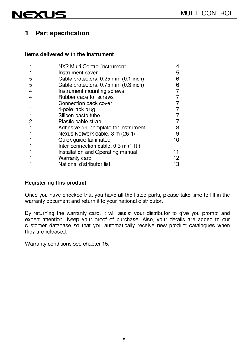 Nexus Nx22133 1 Multi Control Eng
