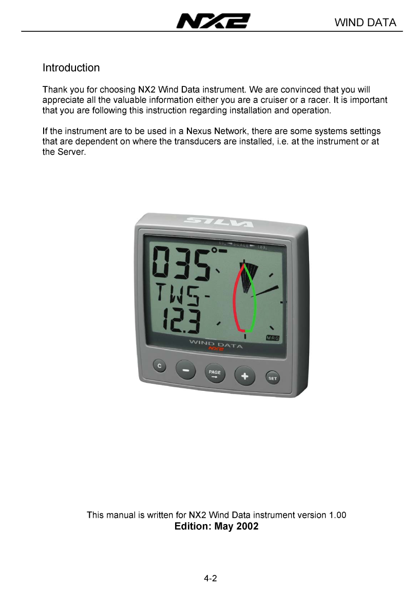 Nexus Nx22134 1winddata Eng