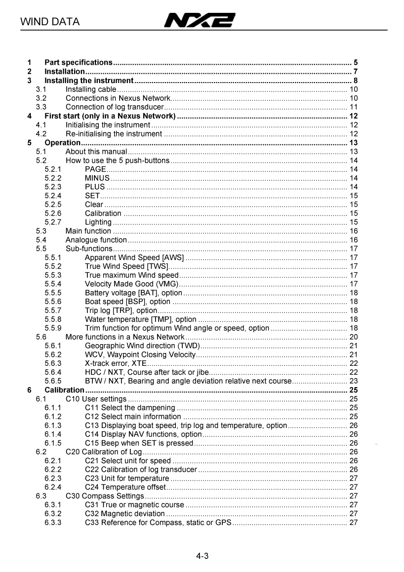 Nexus Nx22134 1winddata Eng