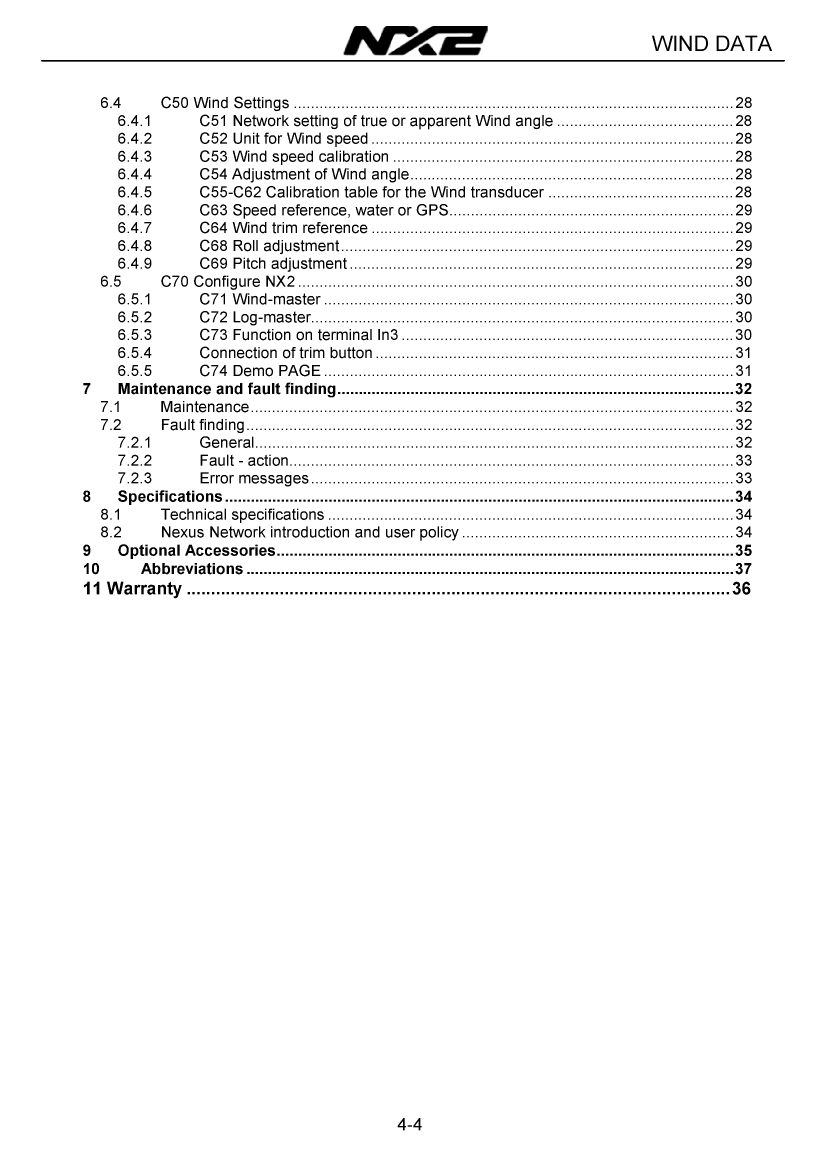 Nexus Nx22134 1winddata Eng