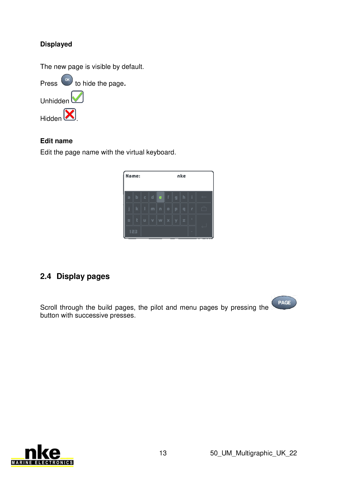 Nke 50um Multigraphic