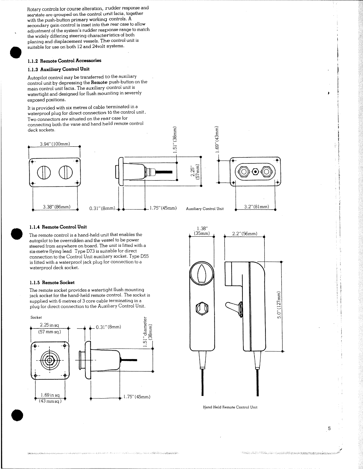 Autohelm 5000 Manual Ver 2