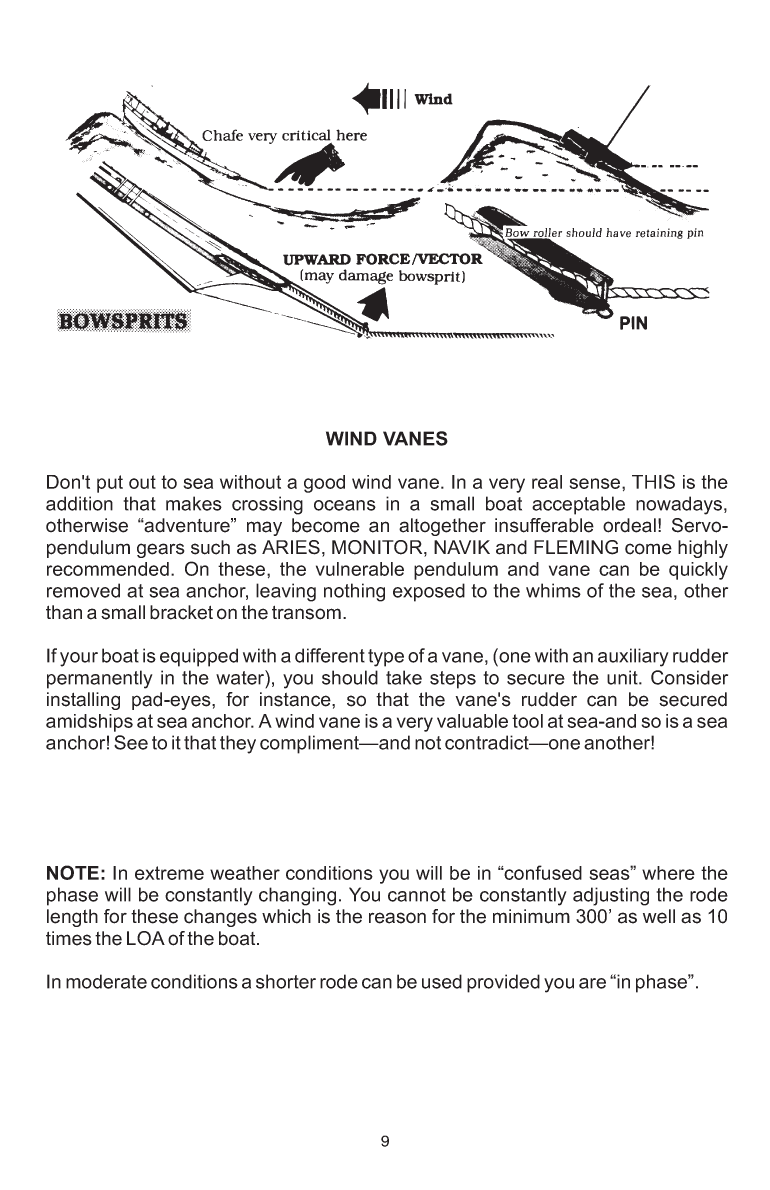 ' Para Tech Sea Anchor Instructions'
