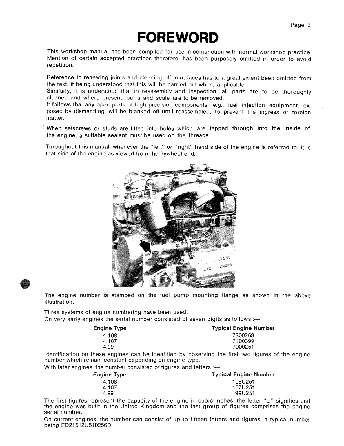 Perkins 4.107 4.108 4.99 Workshop Manual