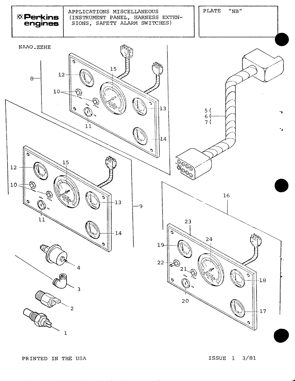 Perkins 4.108m Parts Manual
