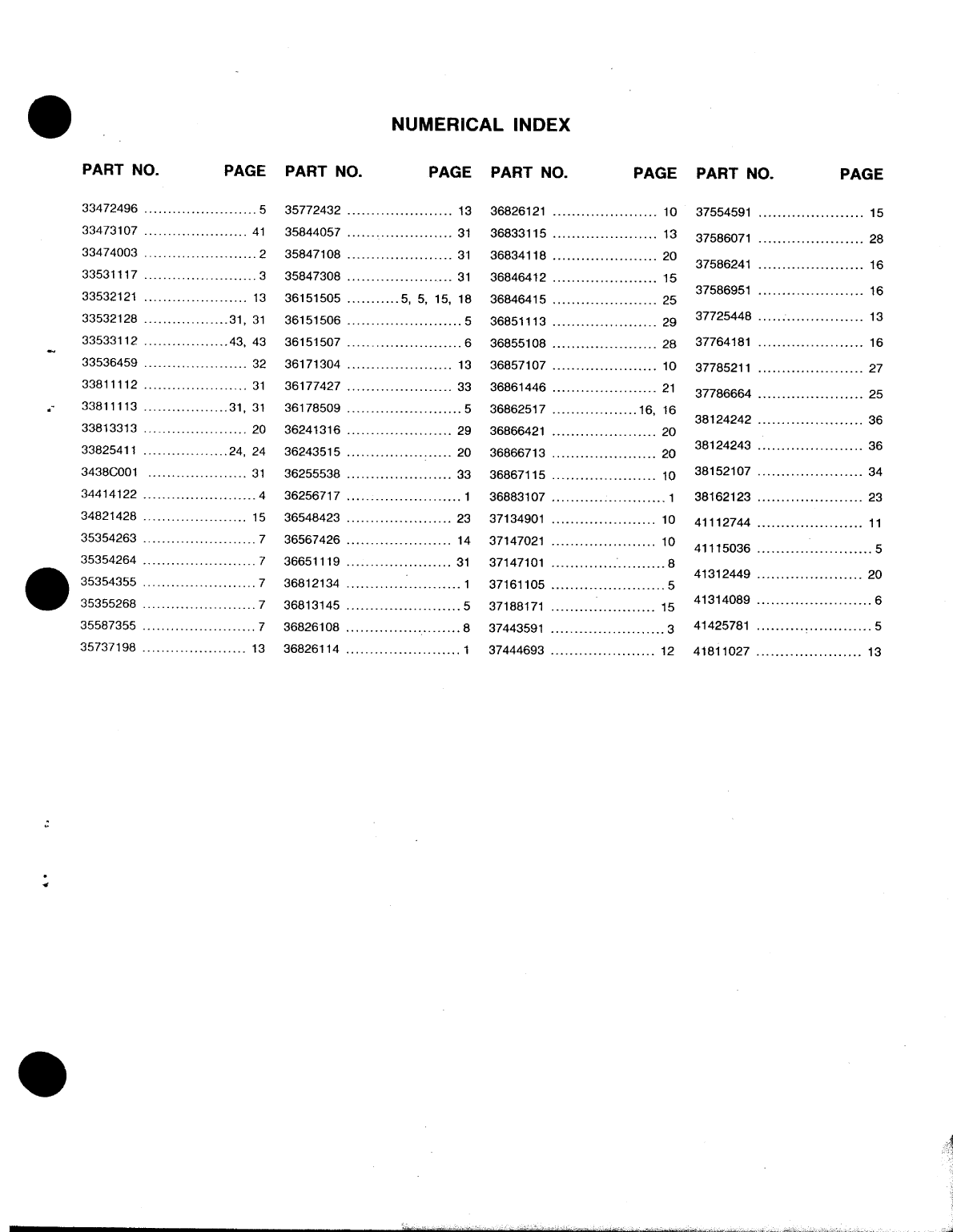 Perkins 4.108m Parts Manual