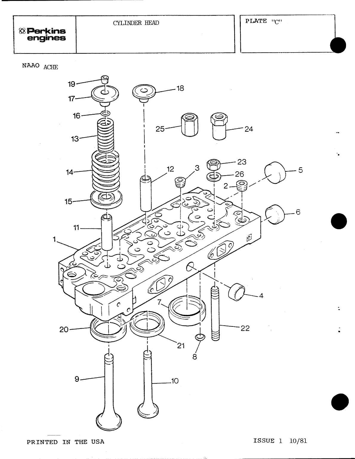 Perkins 4.108m Parts Manual