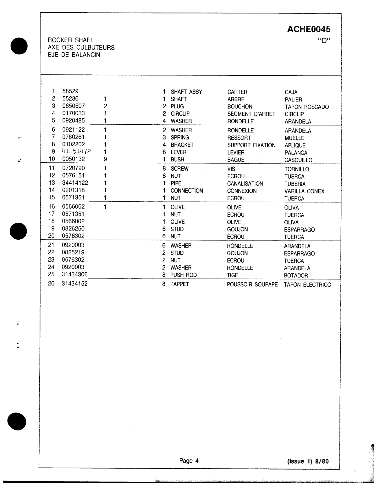 Perkins 4.108m Parts Manual