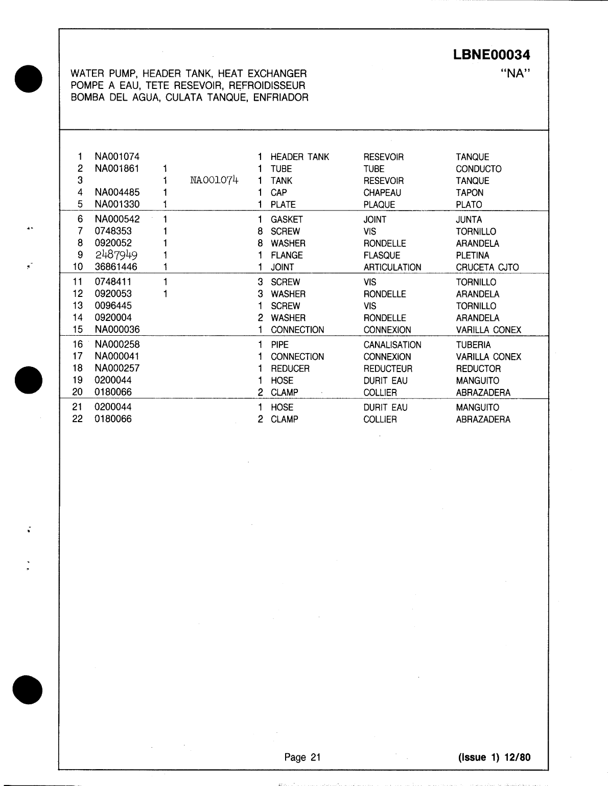Perkins 4.108m Parts Manual