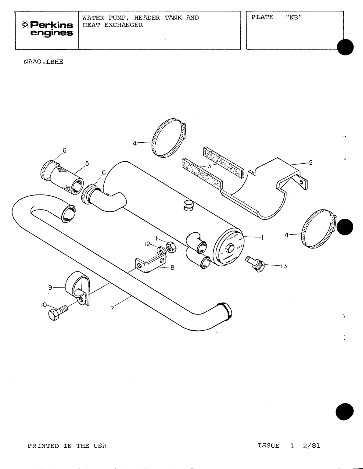 Perkins 4.108m Parts Manual