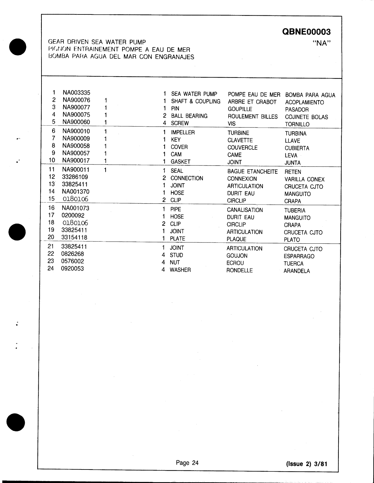 Perkins 4.108m Parts Manual